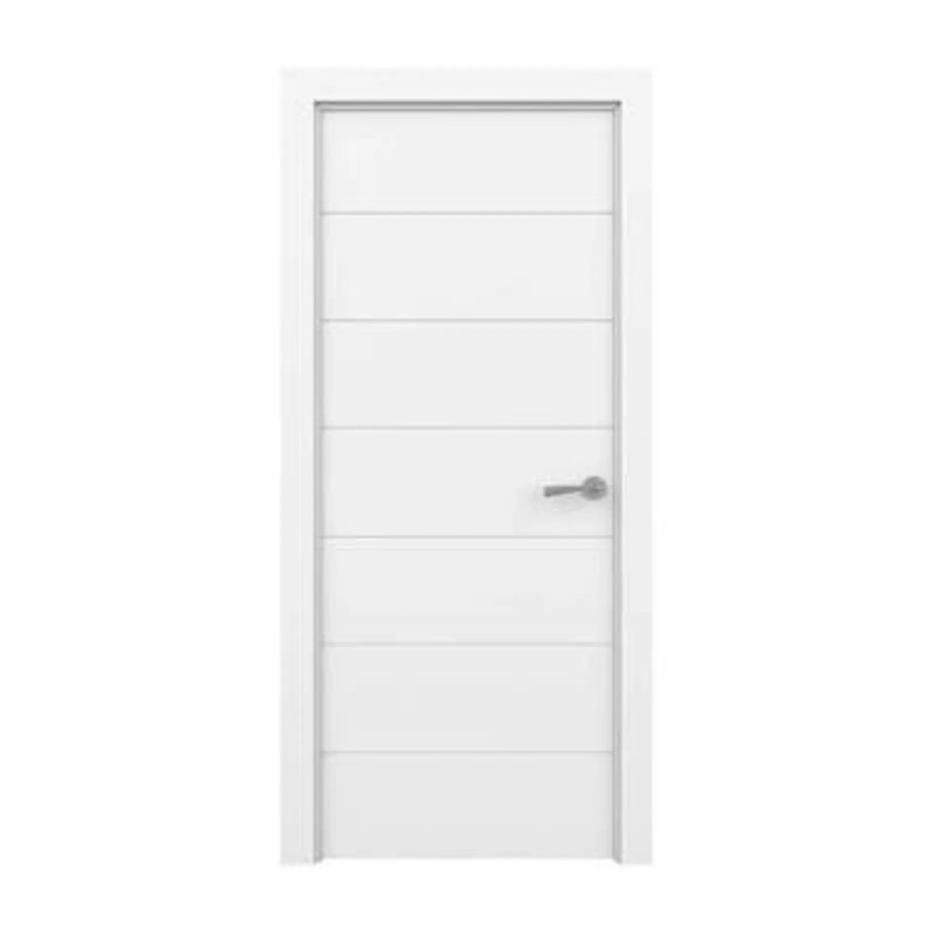 Puerta boracay lacada blanca izquierda 203 x 62,5 cm