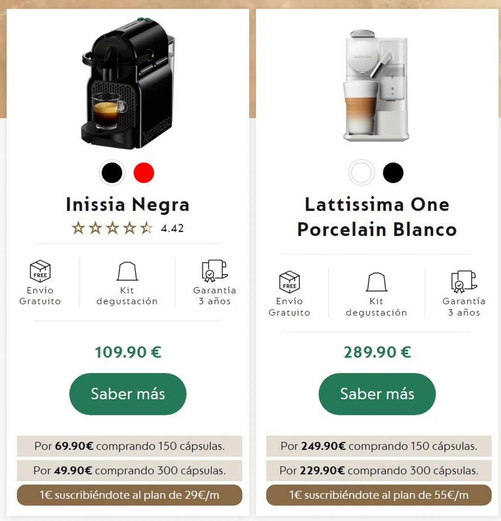 Folleto Nespresso - 1