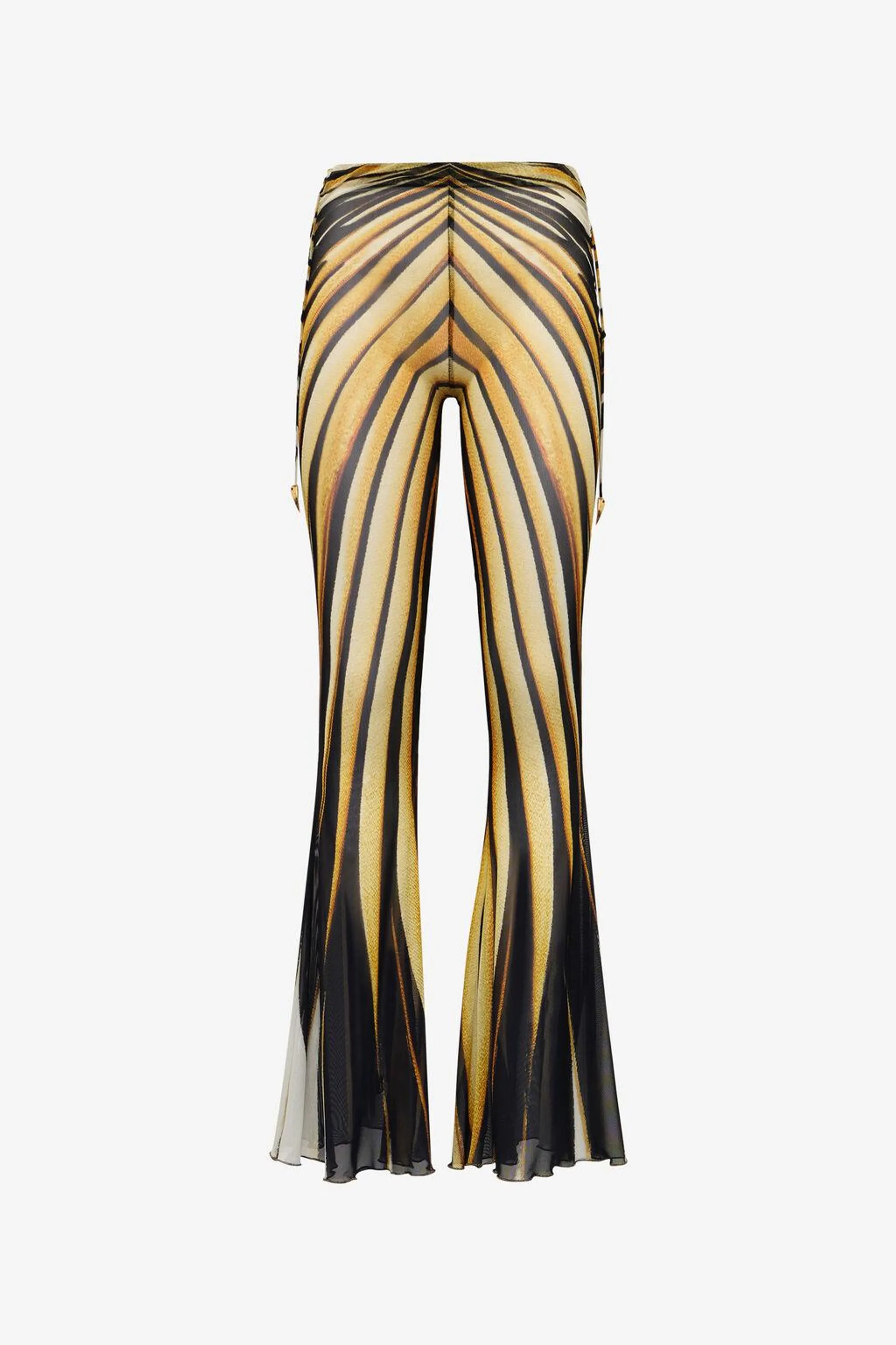 Ray Of Gold Print Trousers