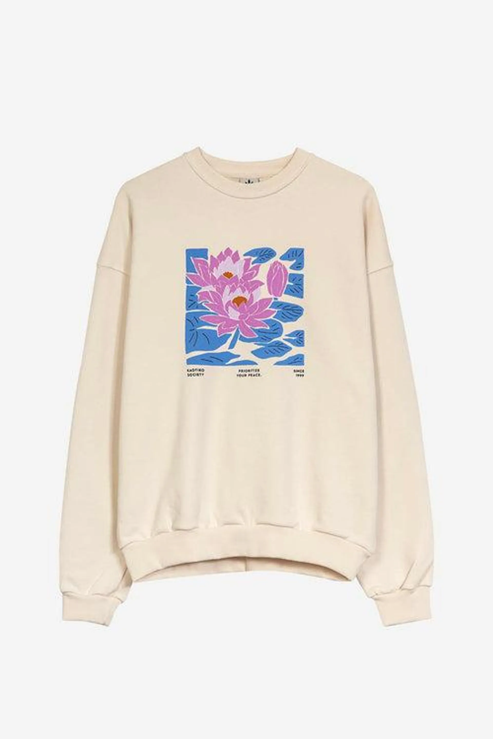 Sudadera Water Lily Organic Cotton