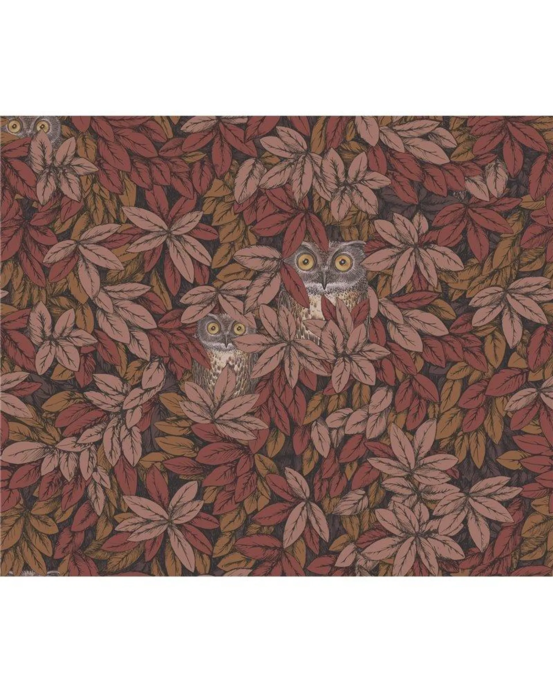 PAPEL PINTADO Foglie e Civette Autumnal Leaves 123-11055