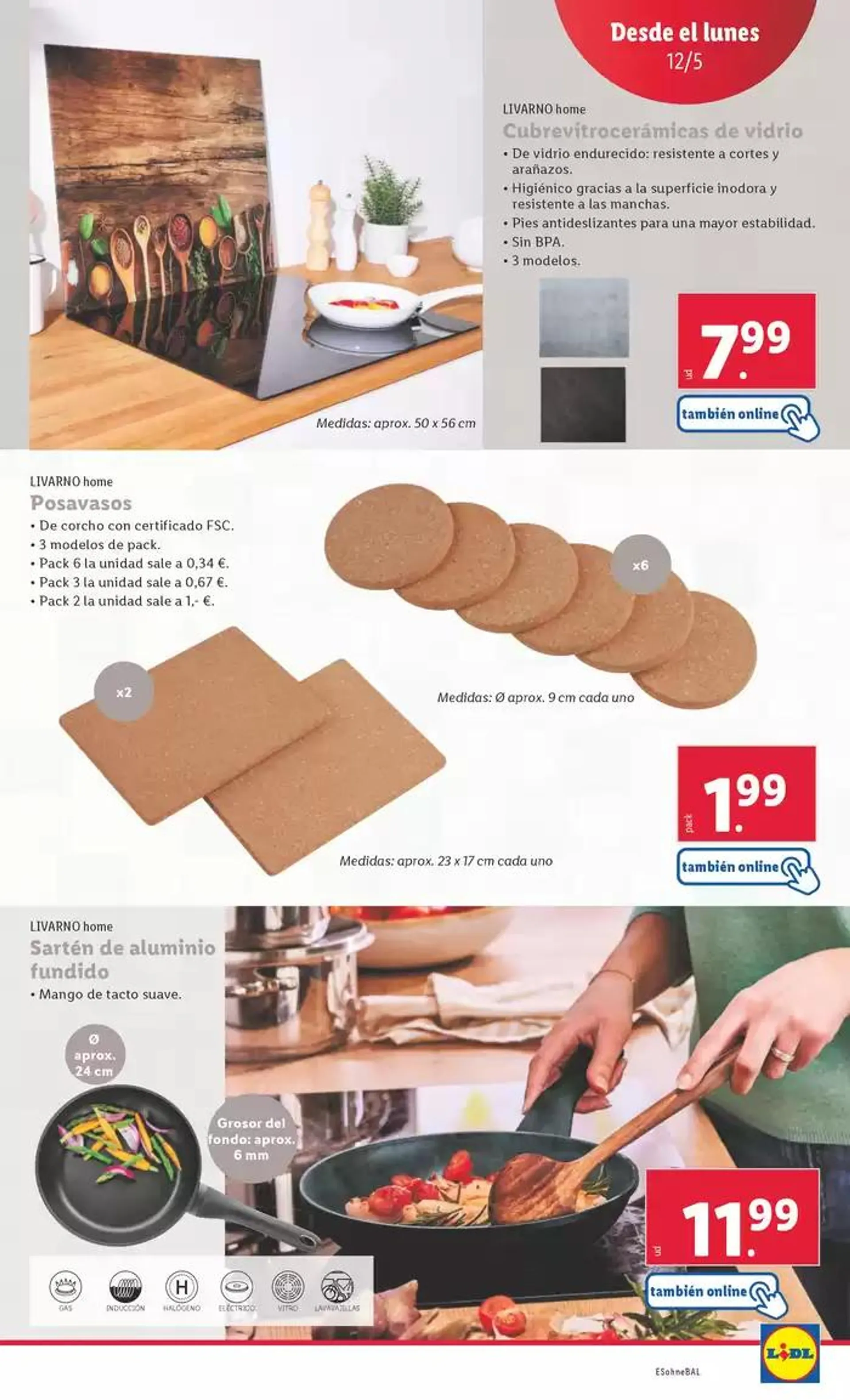 Catálogo de  ¡Bazar Lidl! Ofertas válidas del 12/05 al 18/05 12 de mayo al 18 de mayo 2025 - Página 5