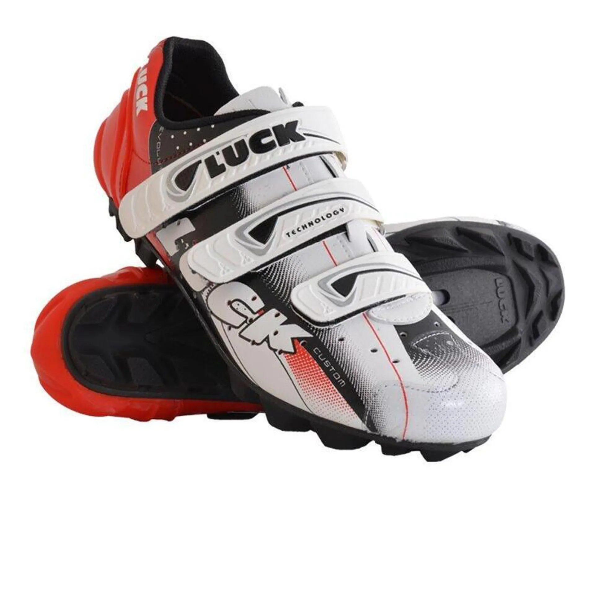 LUCK Extreme | Zapatillas MTB Rojas para Hombre