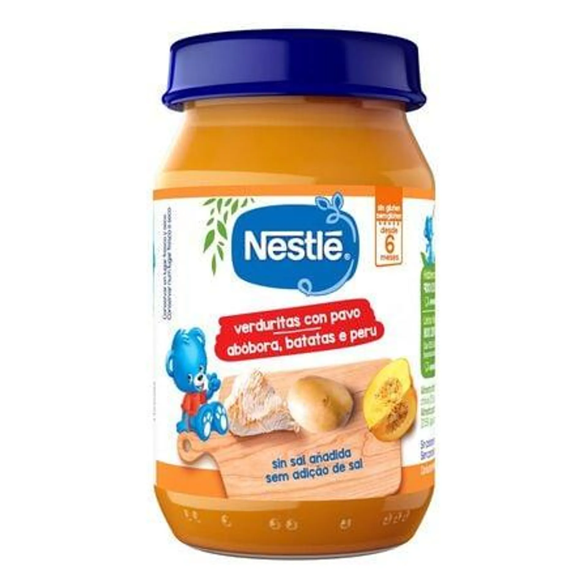 Tarro de verduritas con pavo Nestlé 190g