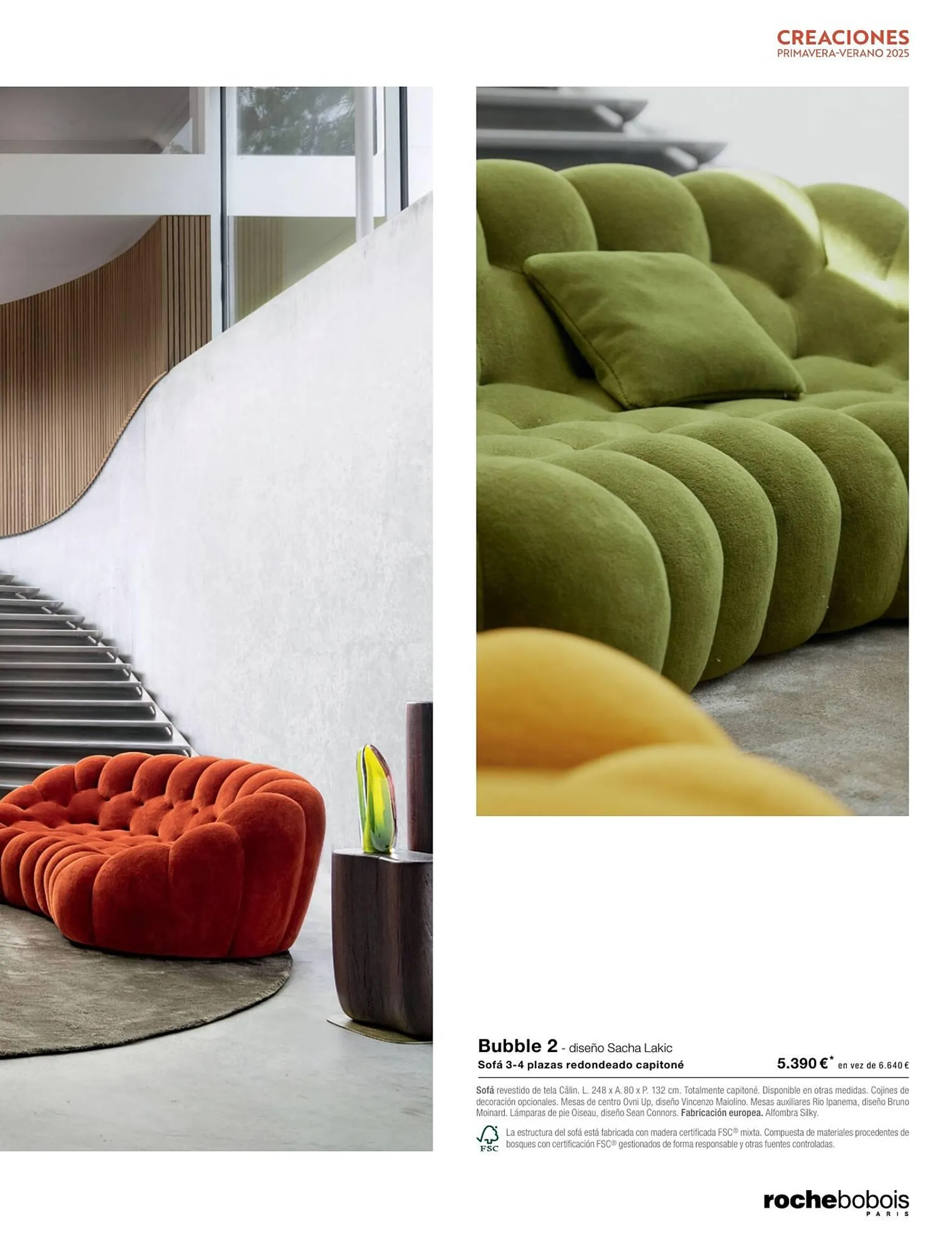 Catálogo de Folleto Roche Bobois 25 de marzo al 31 de agosto 2025 - Página 17