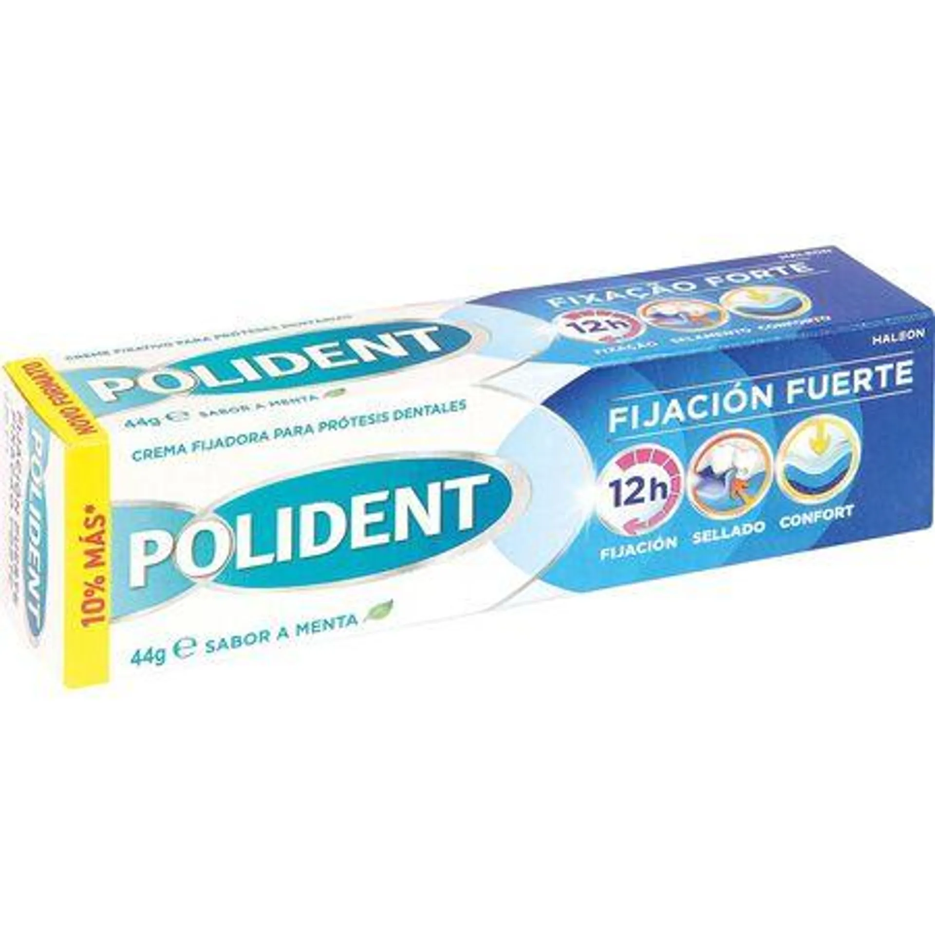 Crema fijadora Polident 44 gr Fuerte Menta