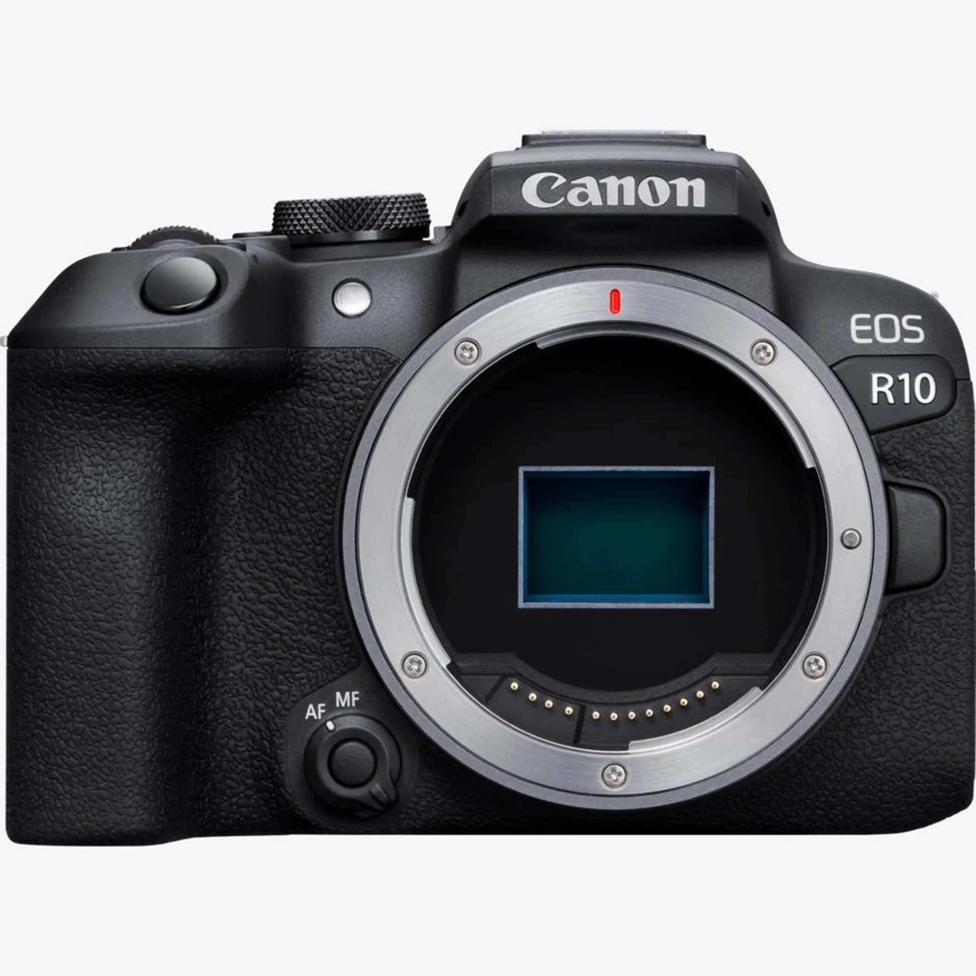 Cuerpo de la cámara mirrorless EOS R10 de Canon