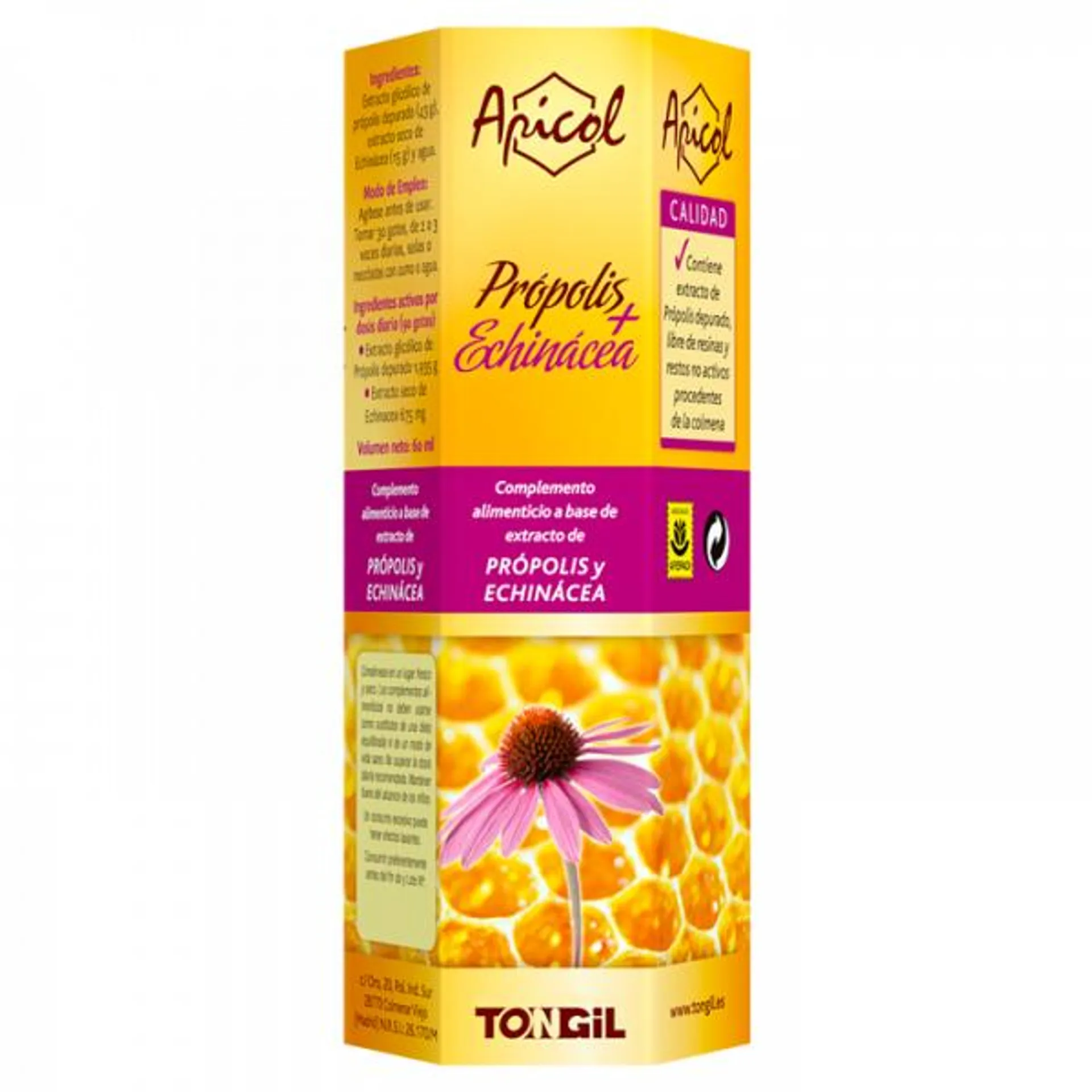 APICOL PROPOLIS+ECHINACEA (60 ML) – Tongil