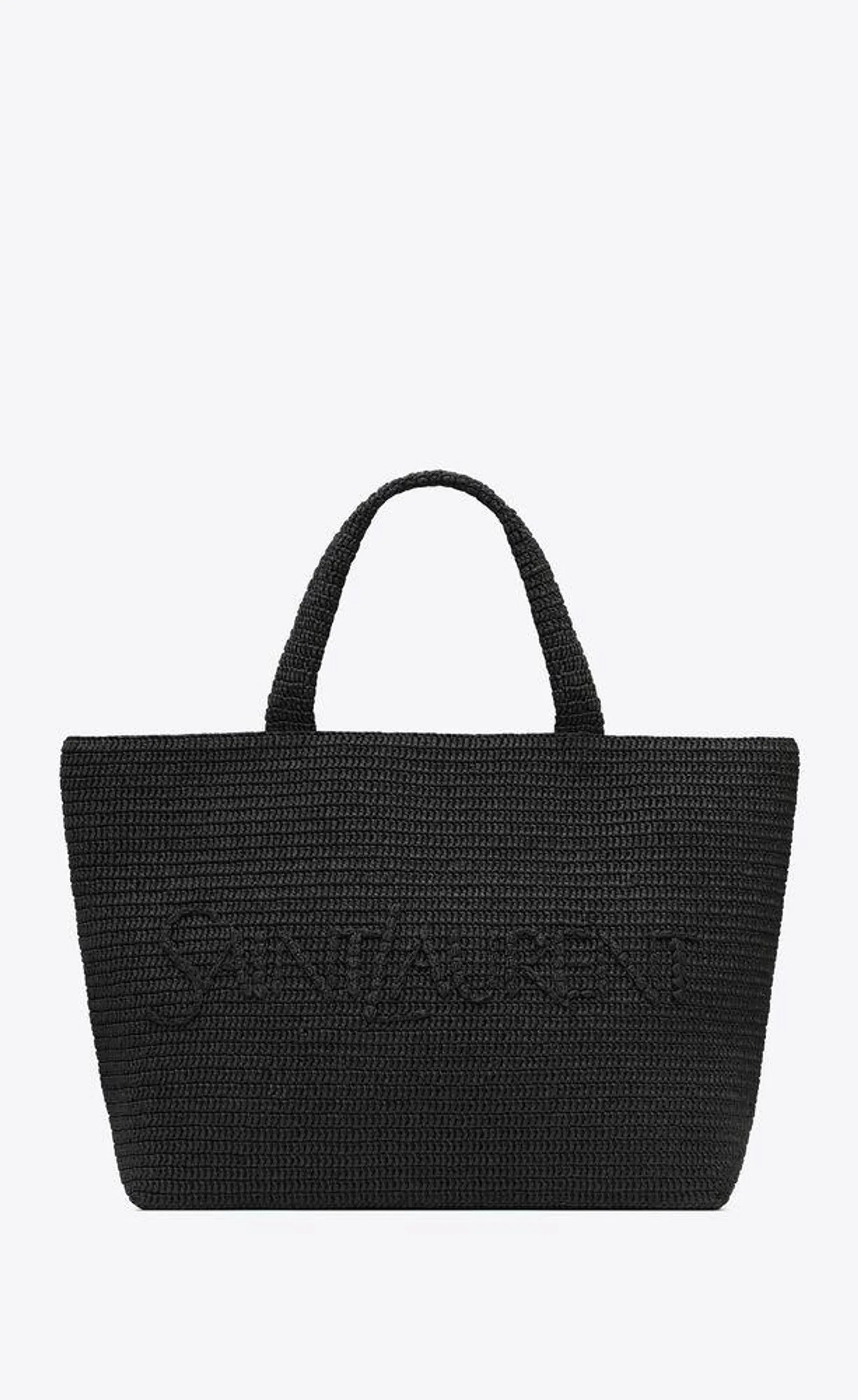 bolso tote saint laurent de rafia