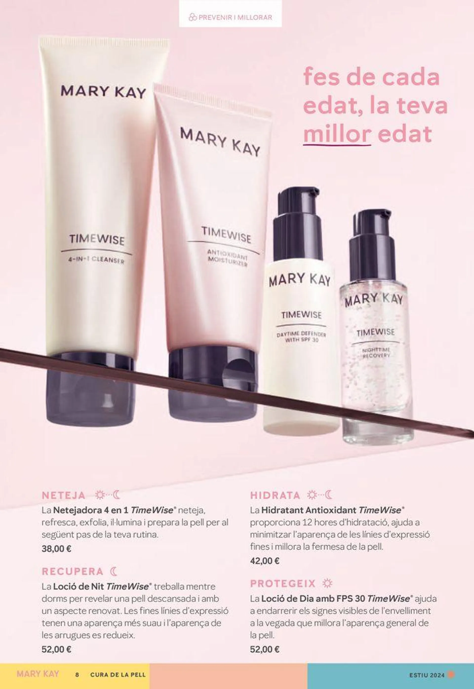 Folleto "Belleza Mary Kay" - Verano 2024 Catalán - 8