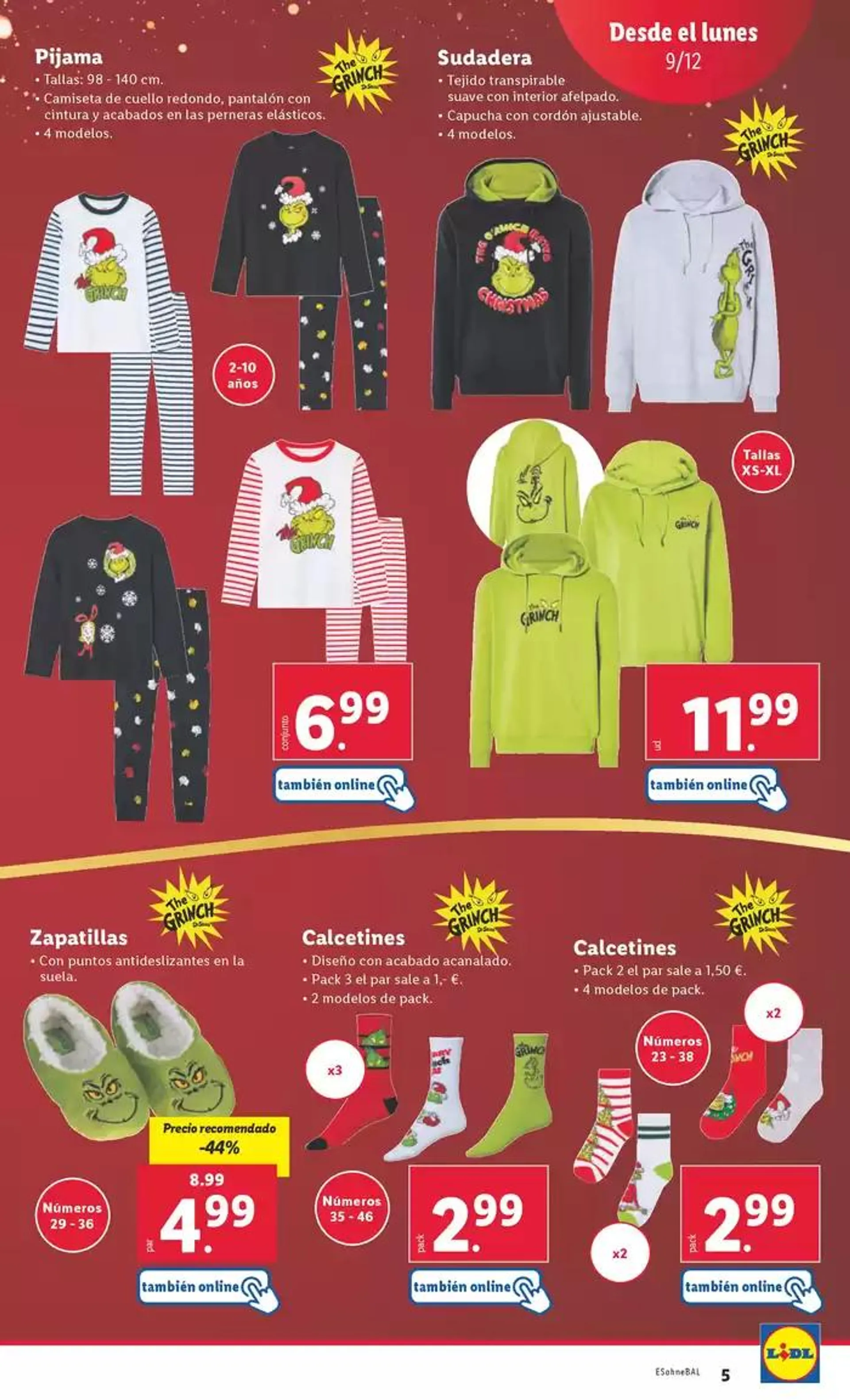 Catálogo de ¡Bazar Lidl! 9 de diciembre al 15 de diciembre 2024 - Página 5