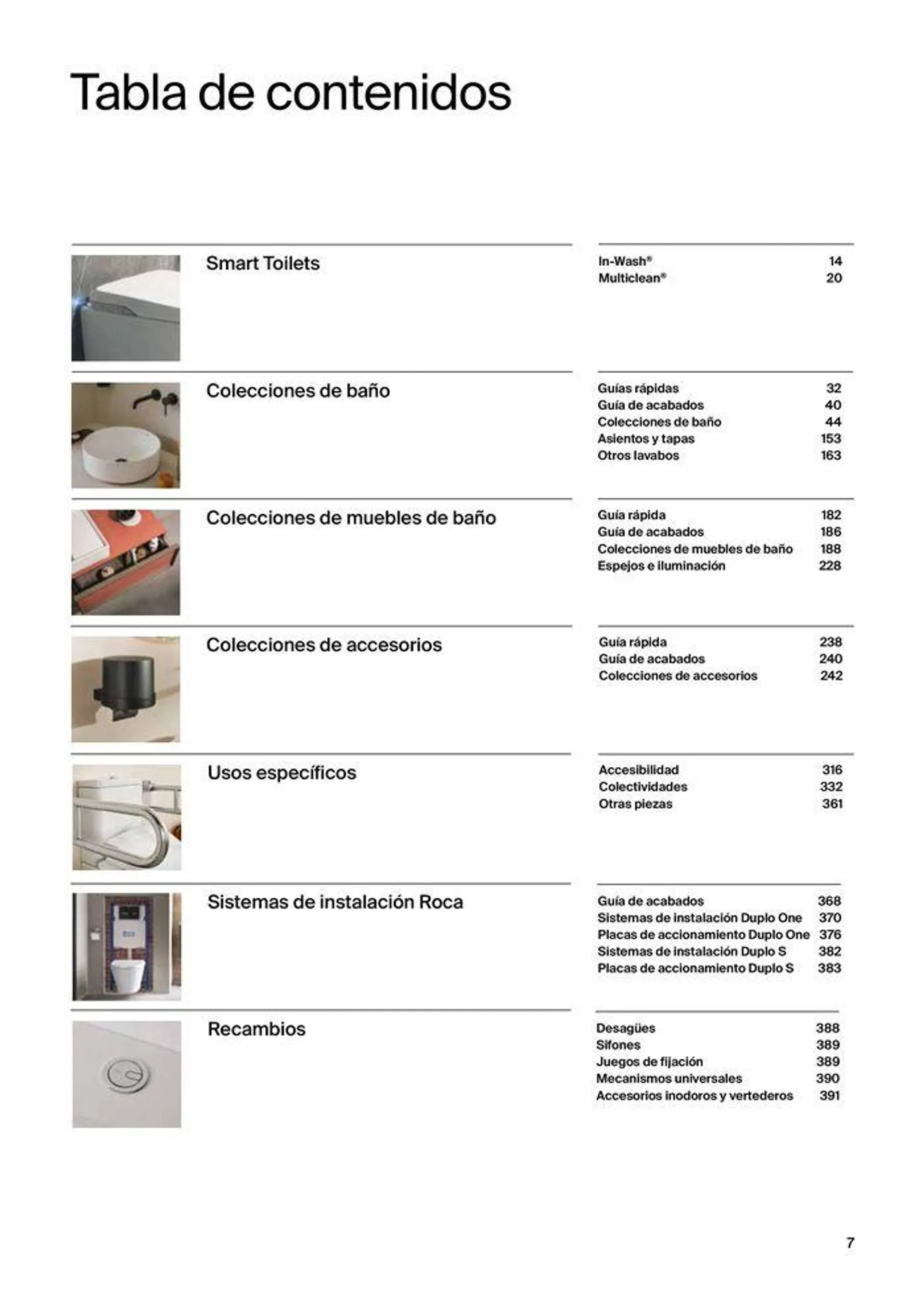 Catálogo de Colecciones de Baño, Muebles y Accesorios 19 de septiembre al 31 de diciembre 2024 - Página 9