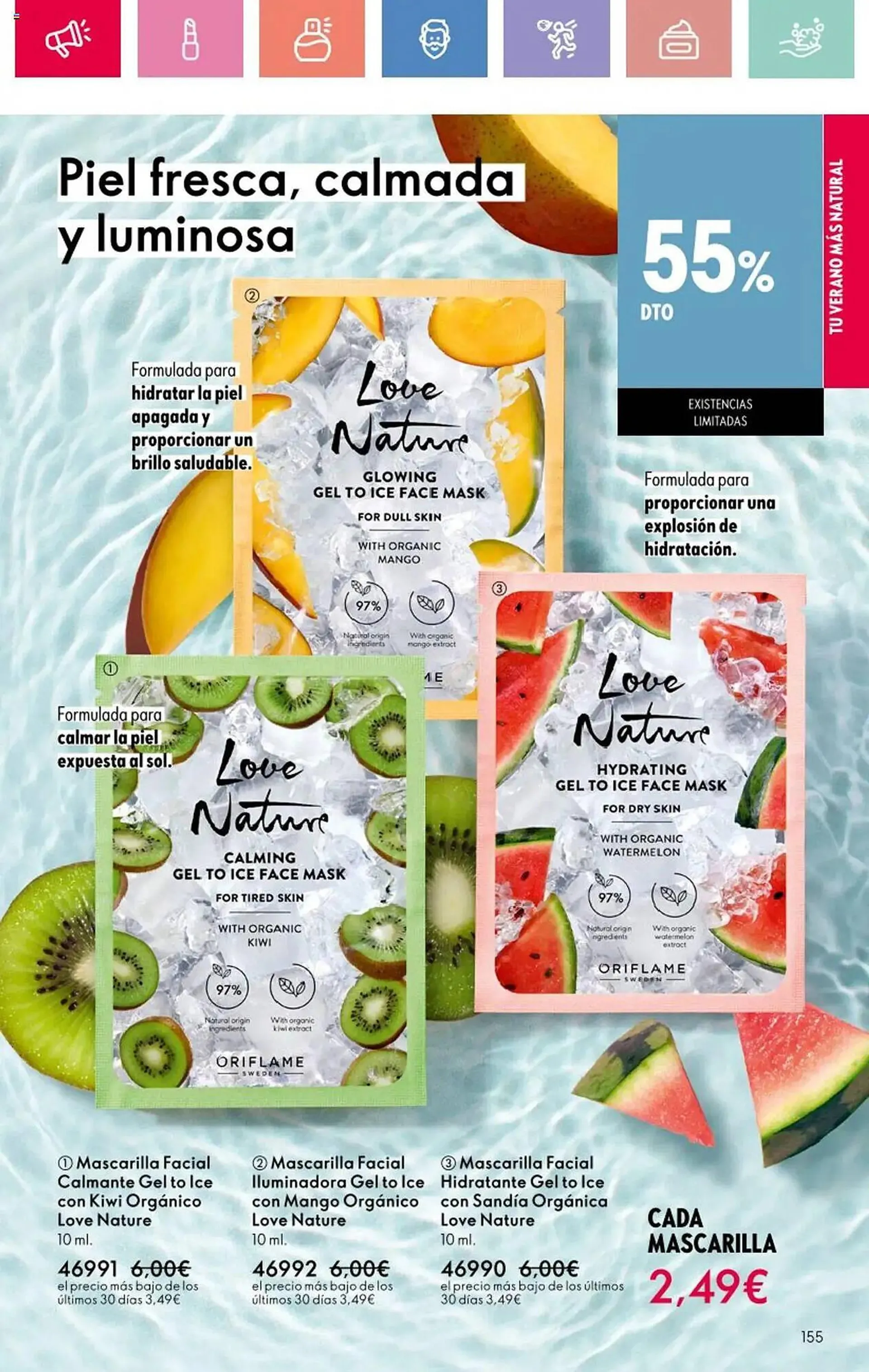 Catálogo de Folleto Oriflame 22 de junio al 12 de julio 2025 - Página 155