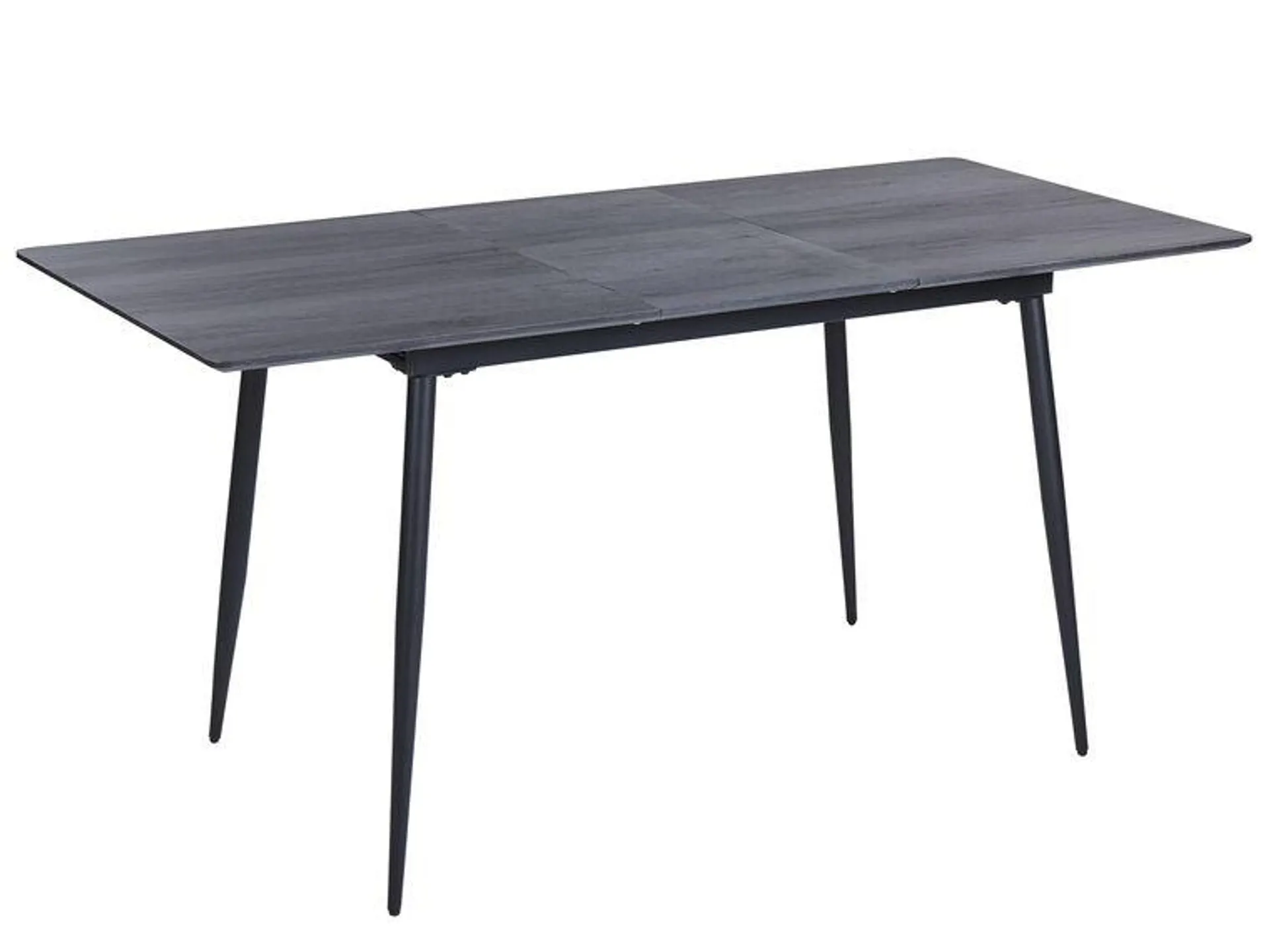 Mesa de comedor extensible 120/160 x 80 cm gris GELANDA