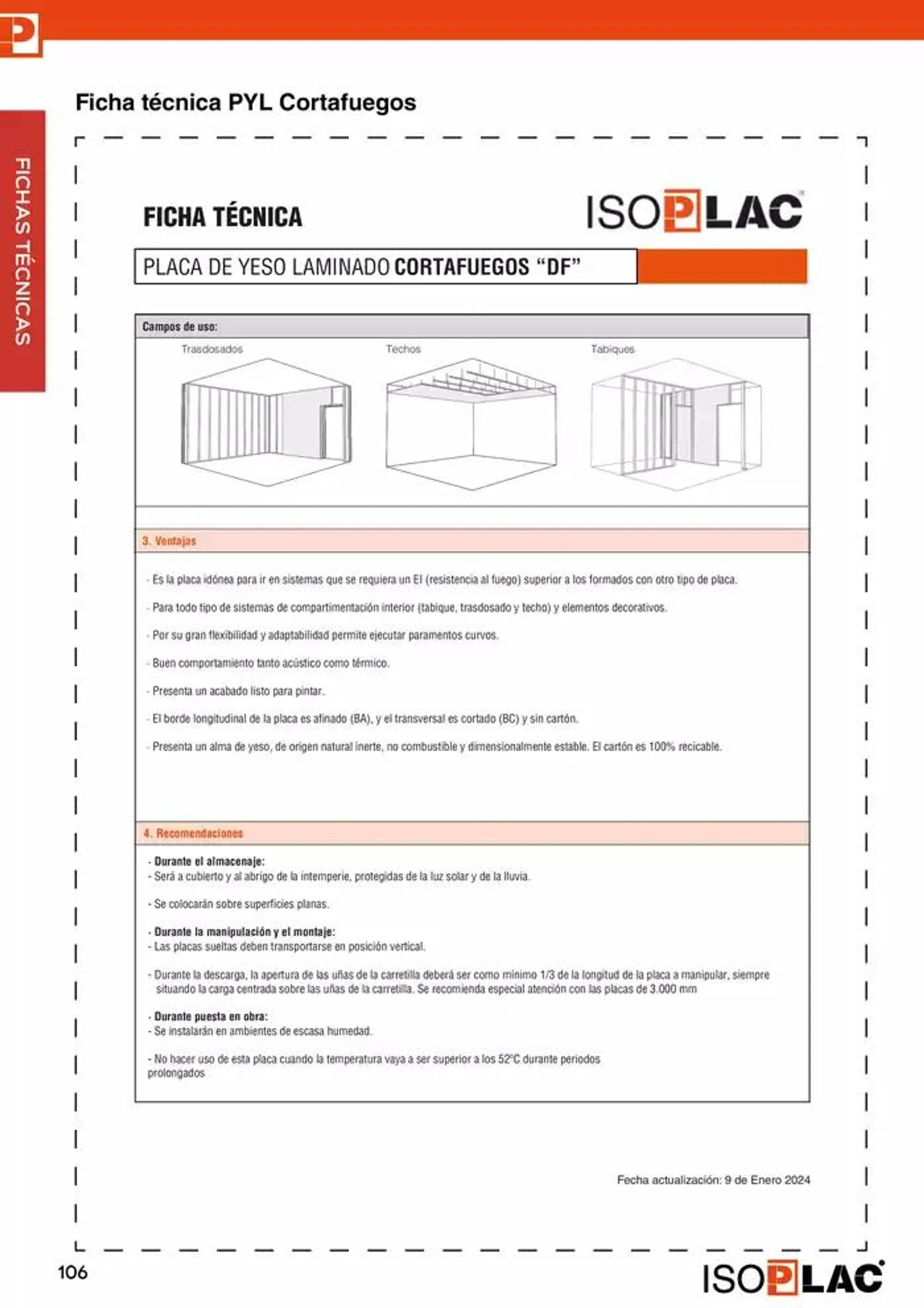 Catálogo de Manual Técnico Isoplac 15 de noviembre al 30 de noviembre 2024 - Página 106