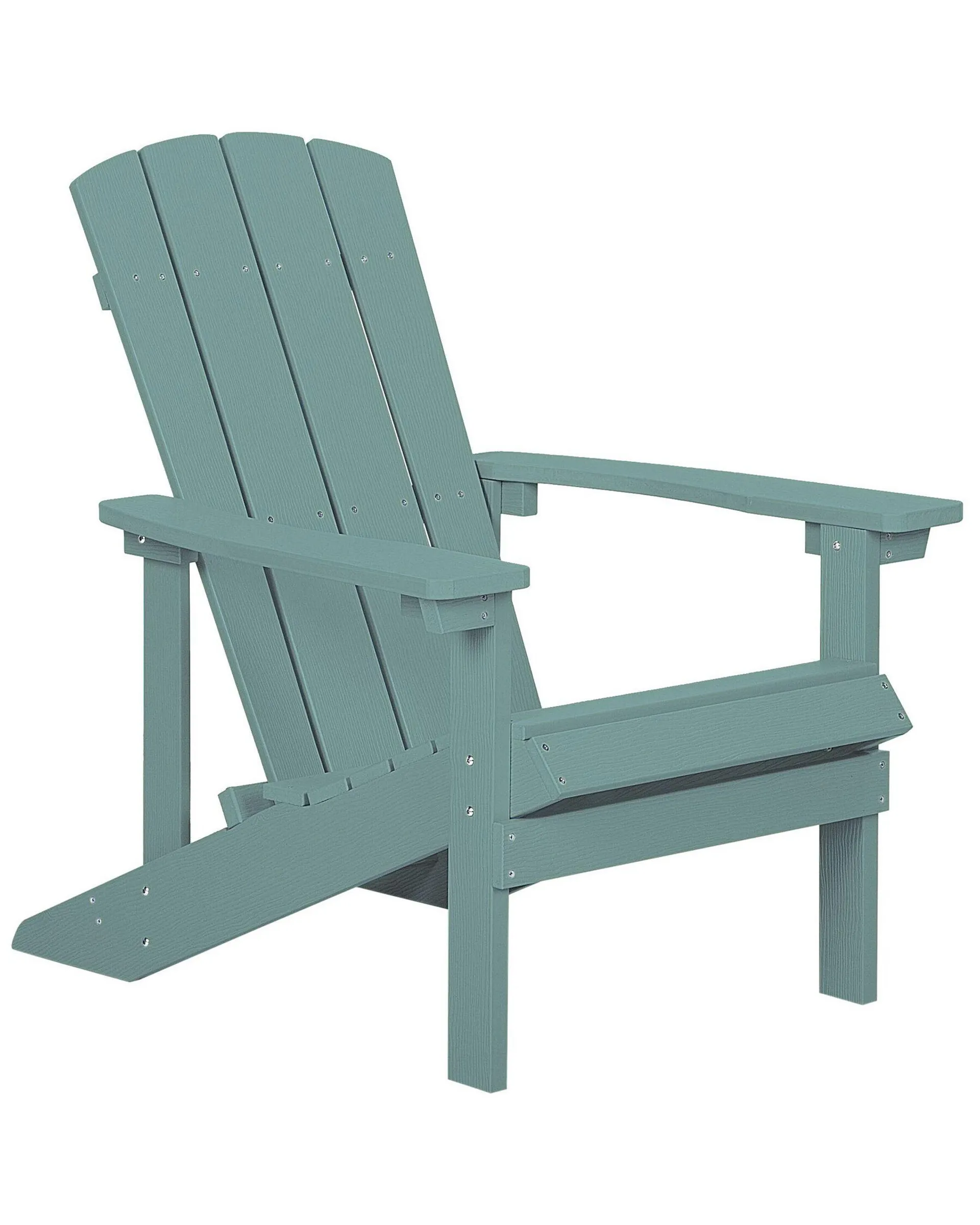 Silla de jardín azul turquesa ADIRONDACK