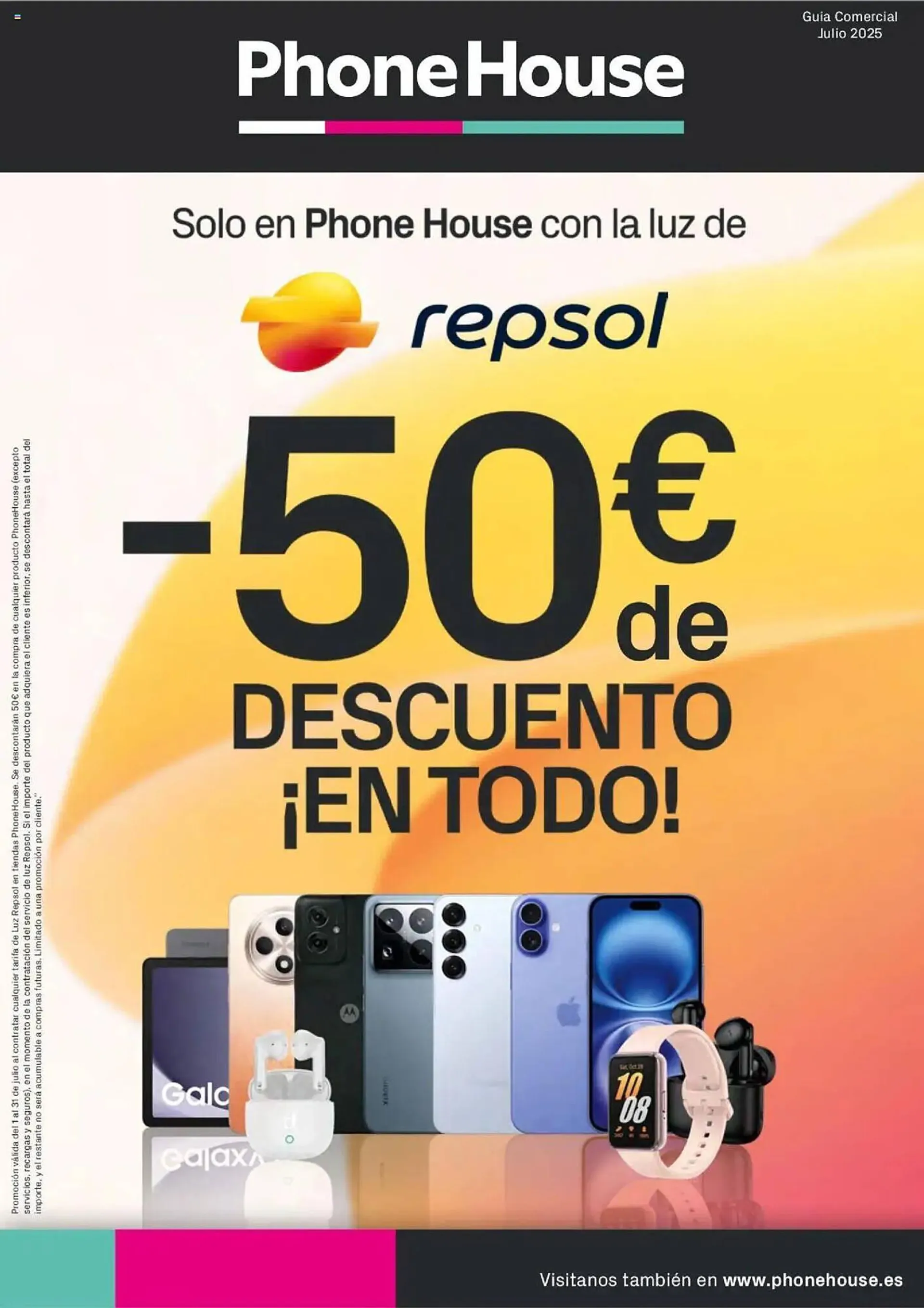Catálogo de Folleto Phone House 1 de julio al 31 de julio 2025 - Página 1