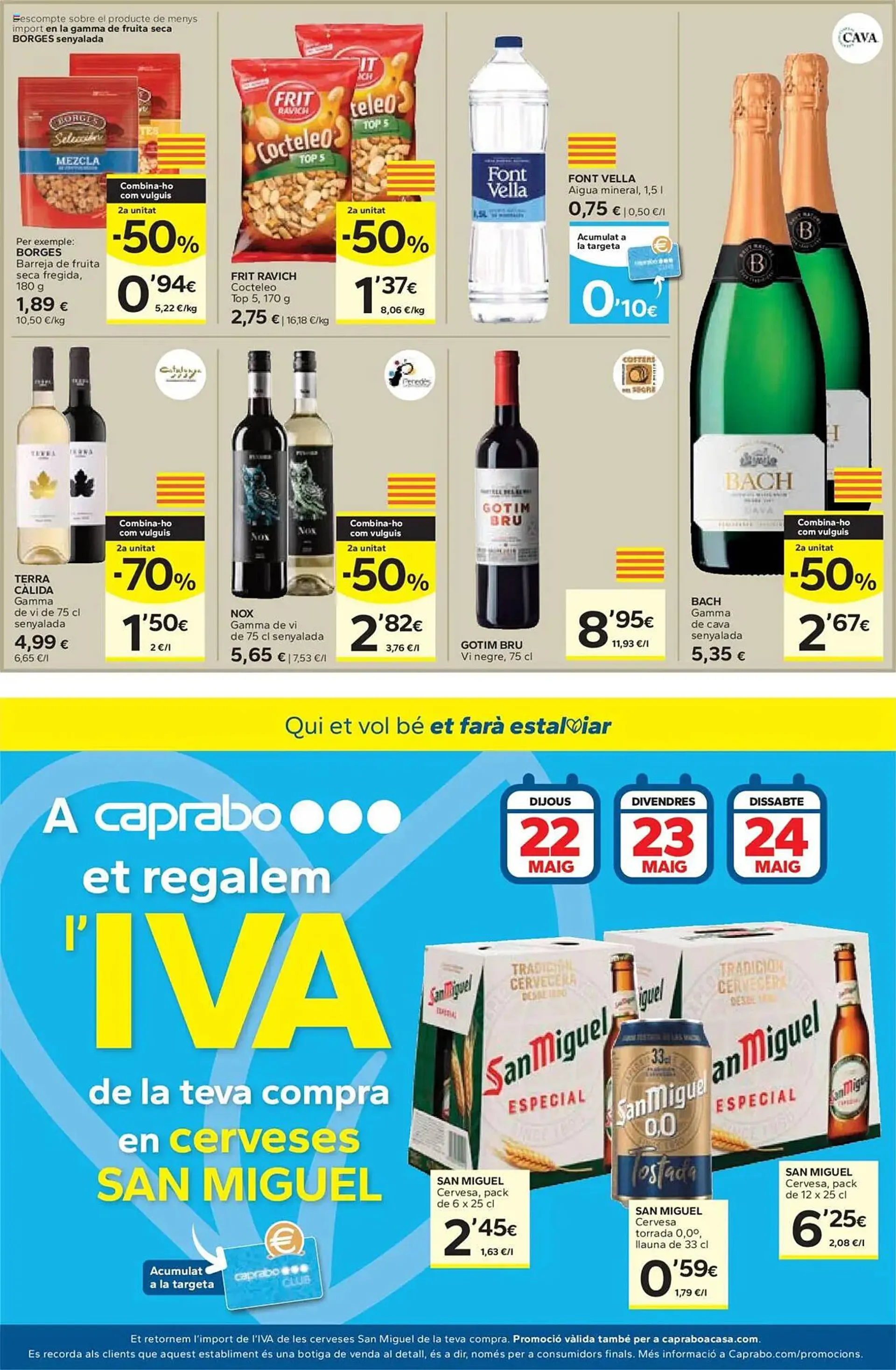 Catálogo de Folleto Caprabo 15 de mayo al 28 de mayo 2025 - Página 29