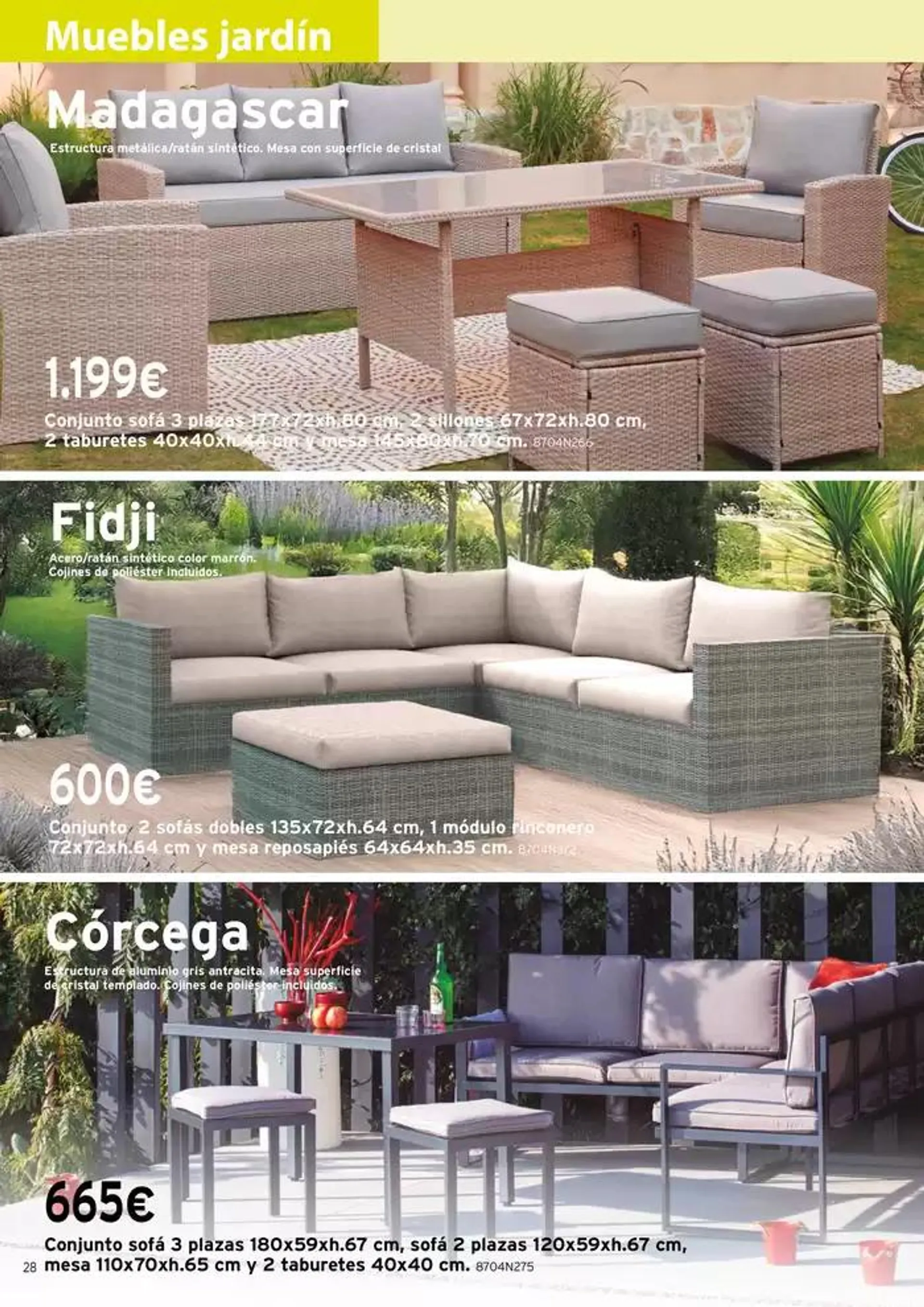 Catálogo de Transforma tu jardín y terraza 1 de enero al 31 de diciembre 2025 - Página 28