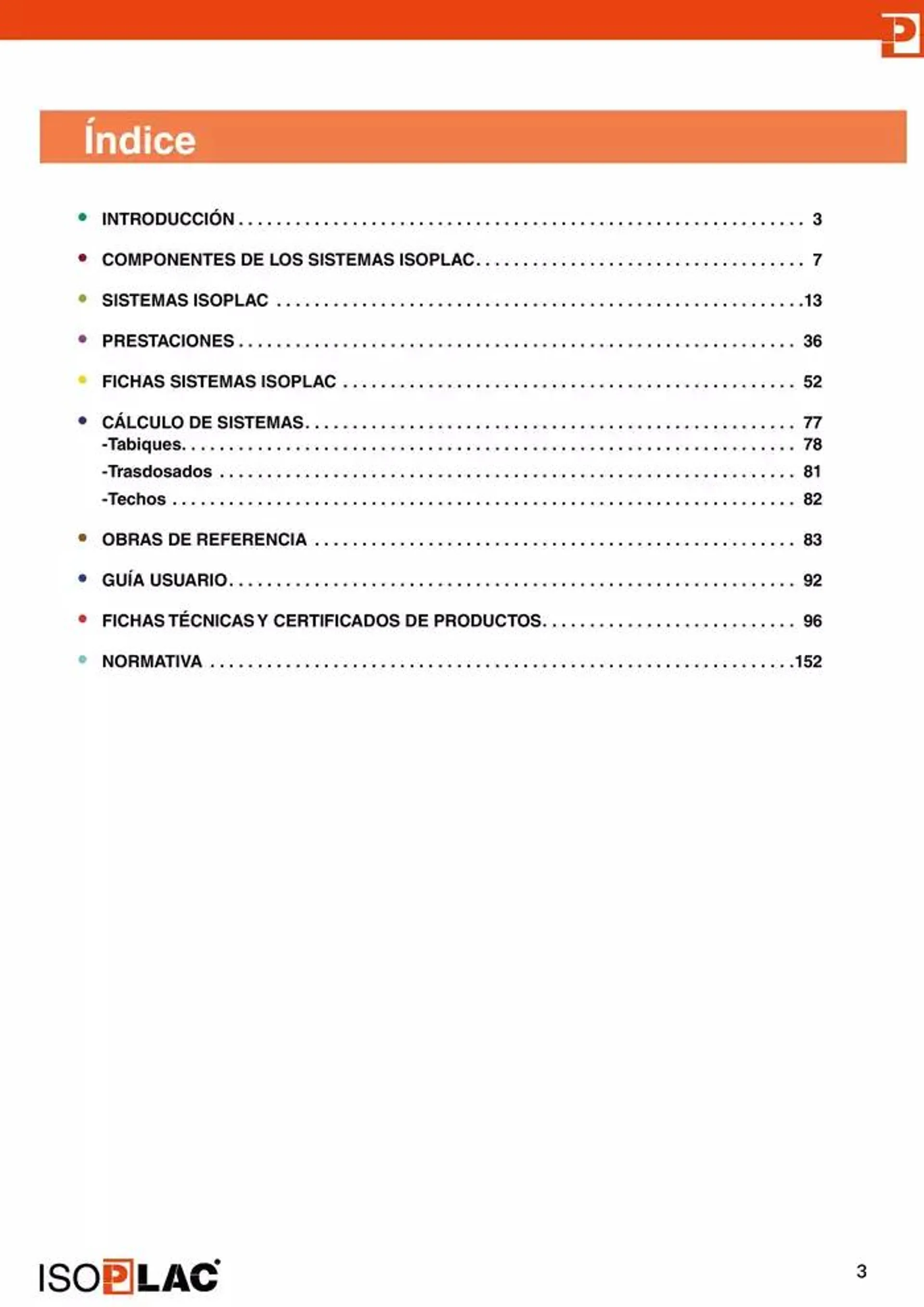 Catálogo de Manual Técnico Isoplac 15 de noviembre al 30 de noviembre 2024 - Página 3