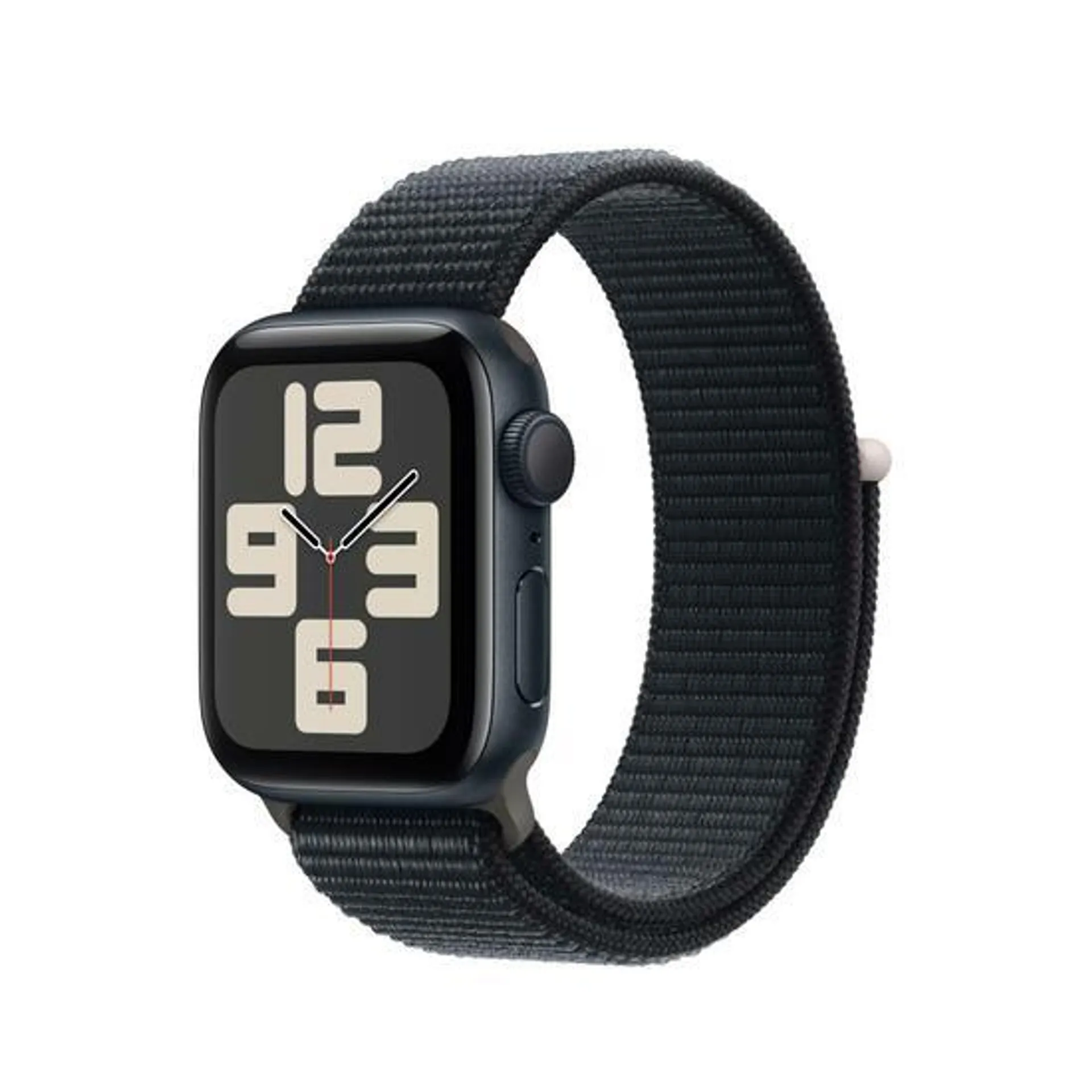 Apple Watch SE | GPS | 40mm | Caja Aluminio Medianoche | Correa Loop deportiva Medianoche | Única - MRE03QL/A