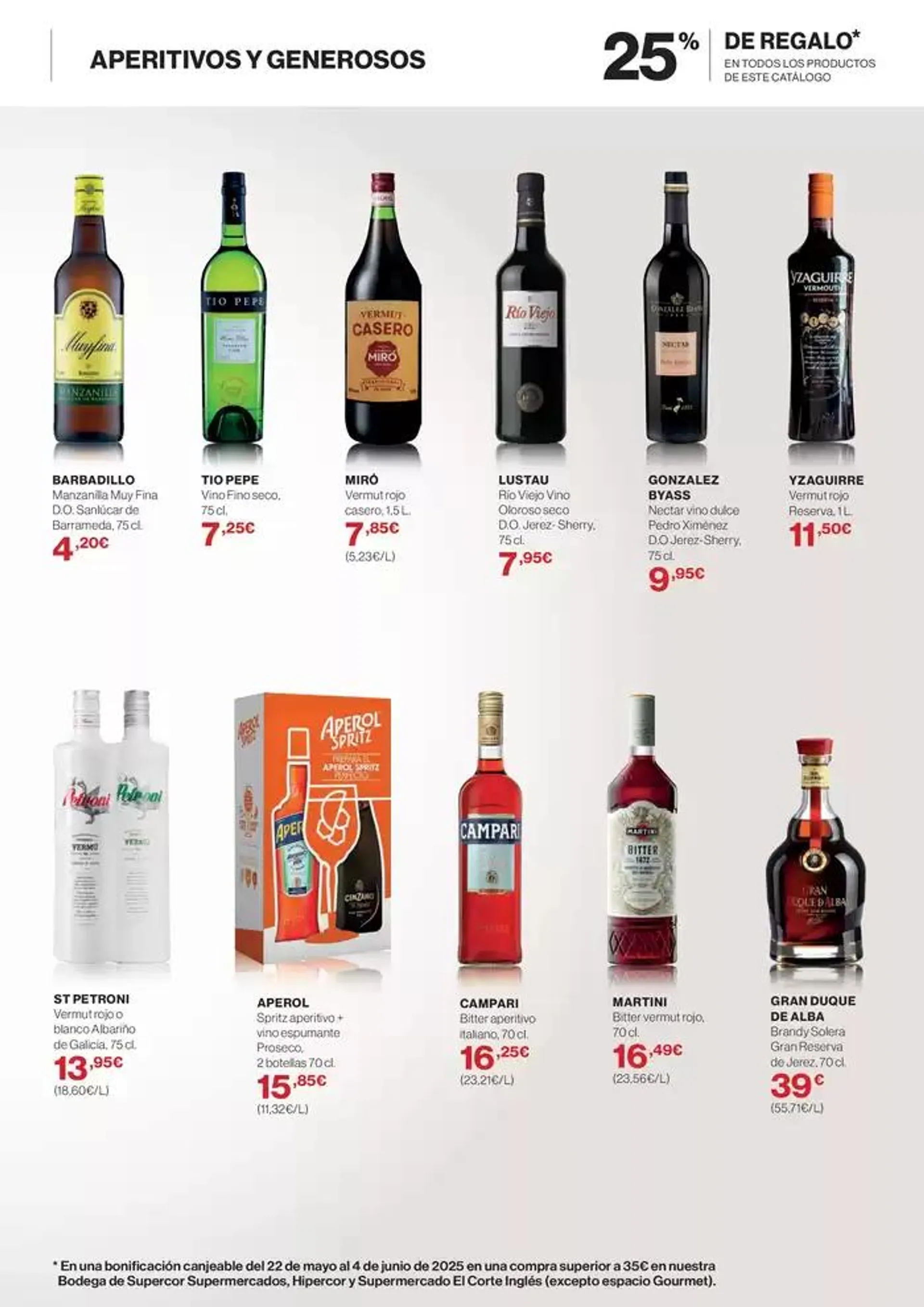 Catálogo de Precios válidos del 24 de abril al 21 de mayo en Canarias 25 de abril al 21 de mayo 2025 - Página 19