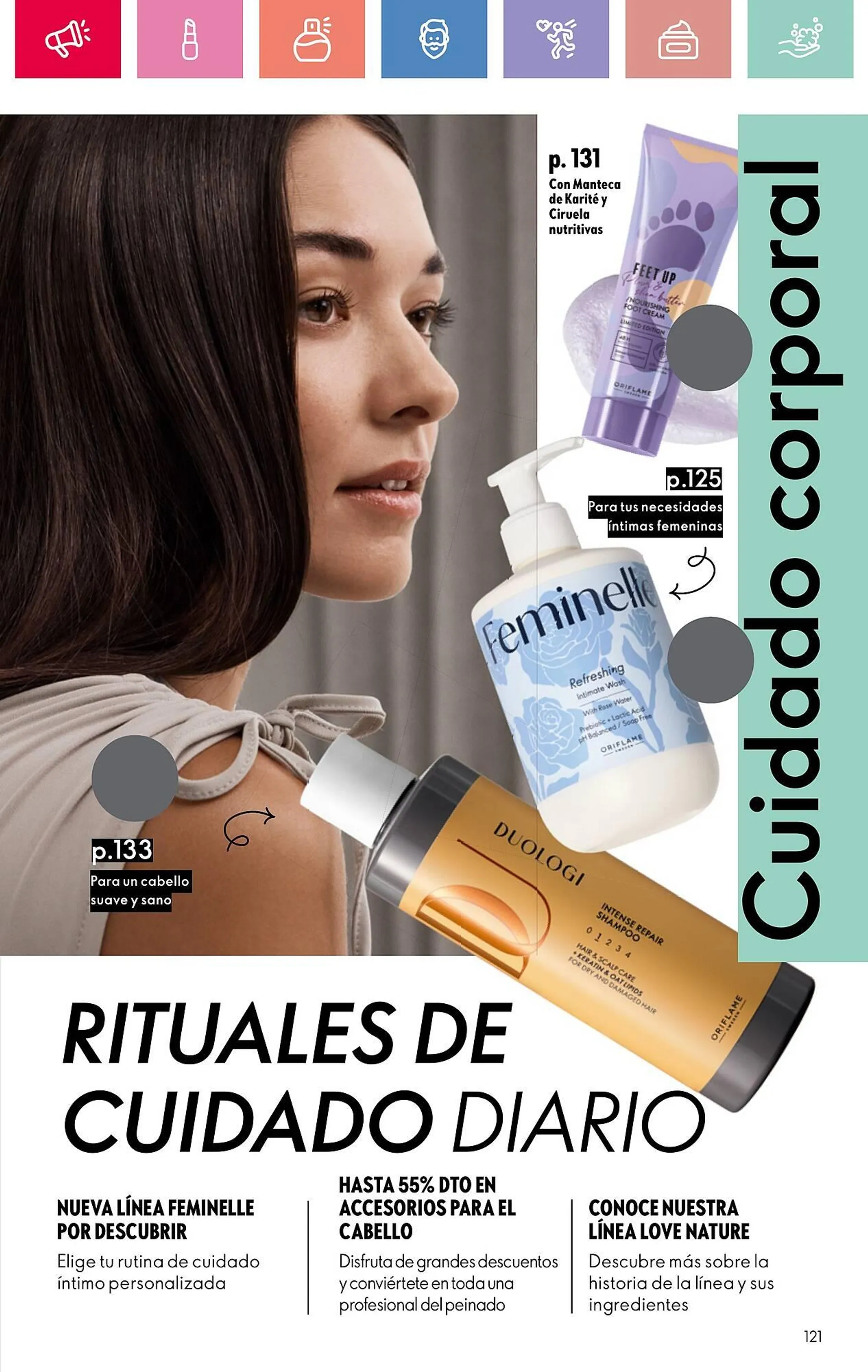 Catálogo de Folleto Oriflame 20 de abril al 20 de mayo 2025 - Página 121