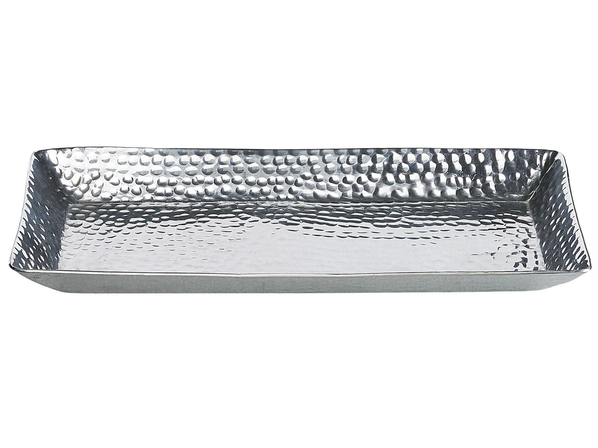 Plato decorativo TIERRADENTRO Metal Plateado