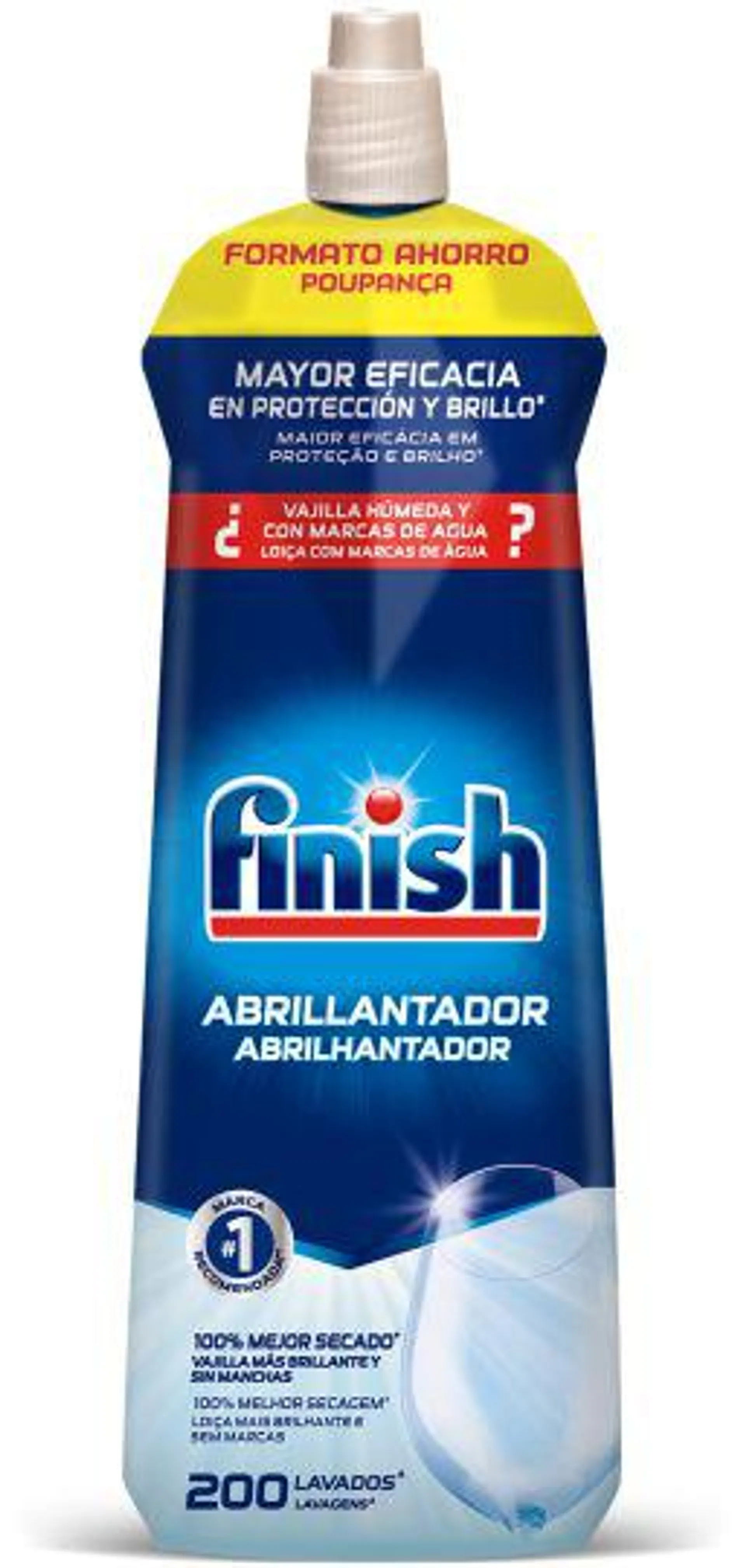 Abrillantador finish regular 800ml