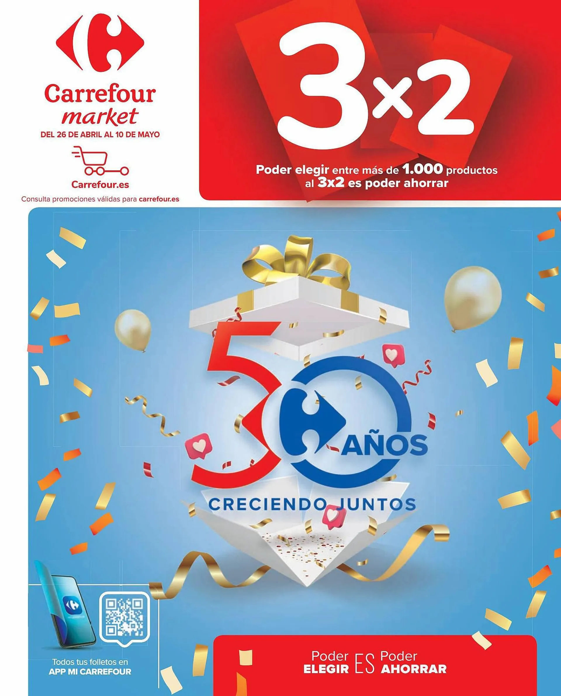 Folleto Carrefour Market - 1
