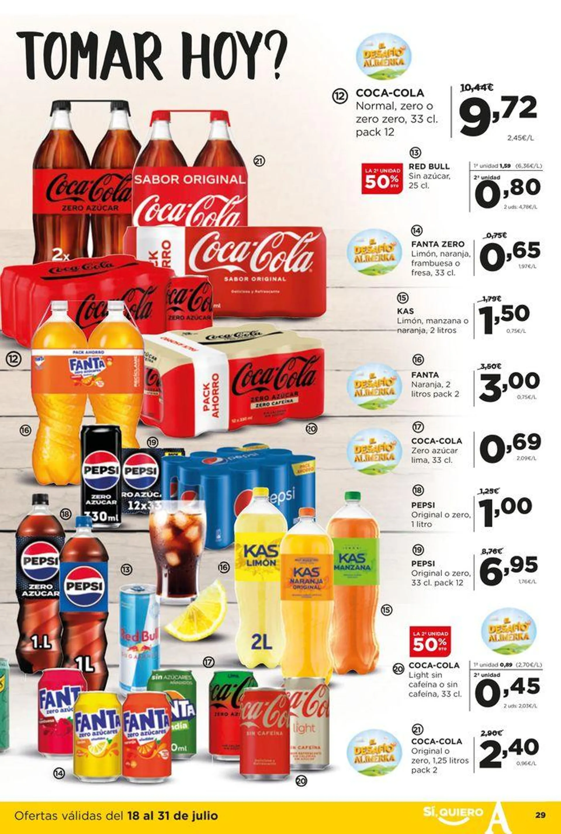 Ofertas válidas en Asturias del 18 al 31 de julio - 29