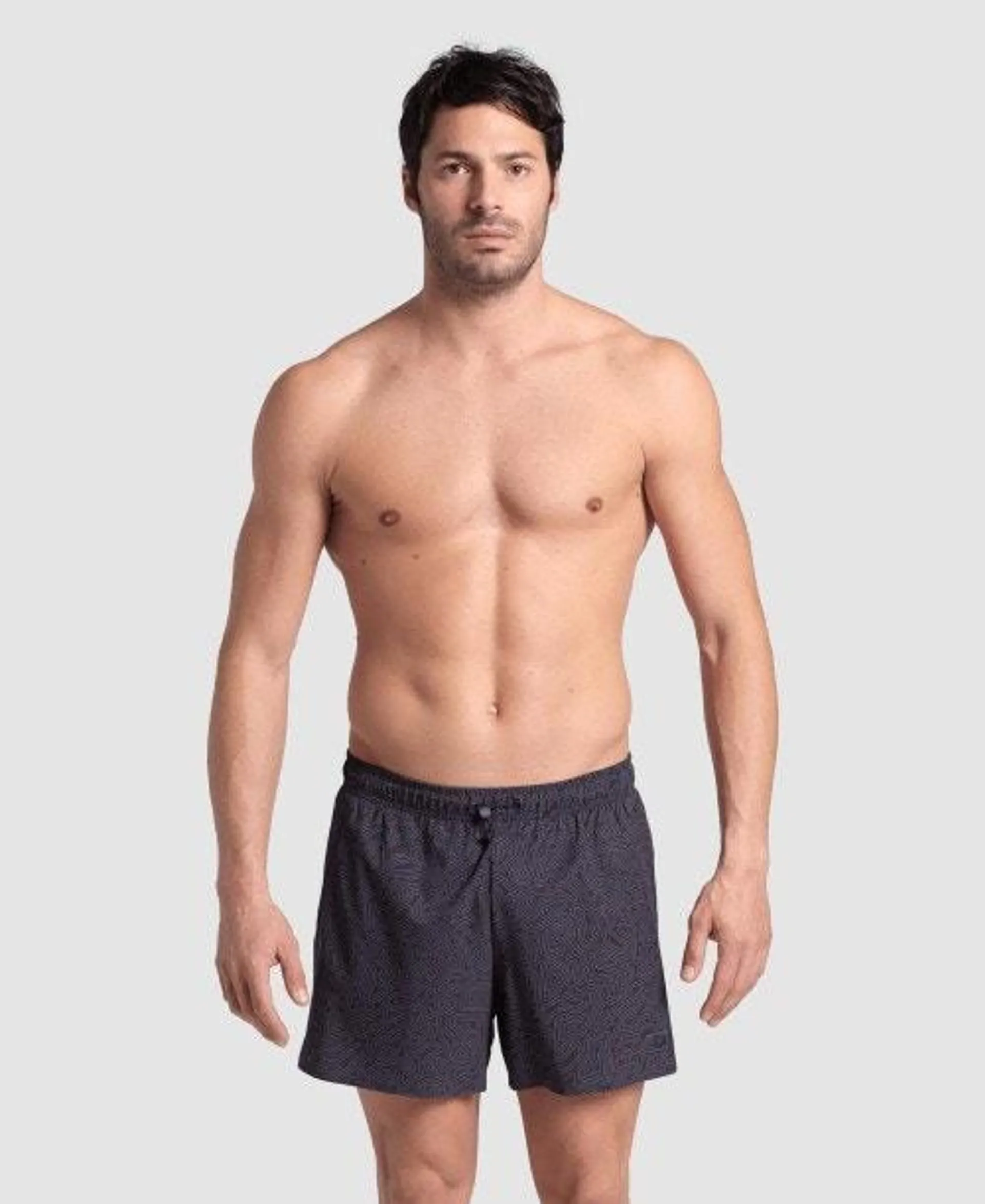 Short de playa 36,5 cm Hombre arena Evo Estampado