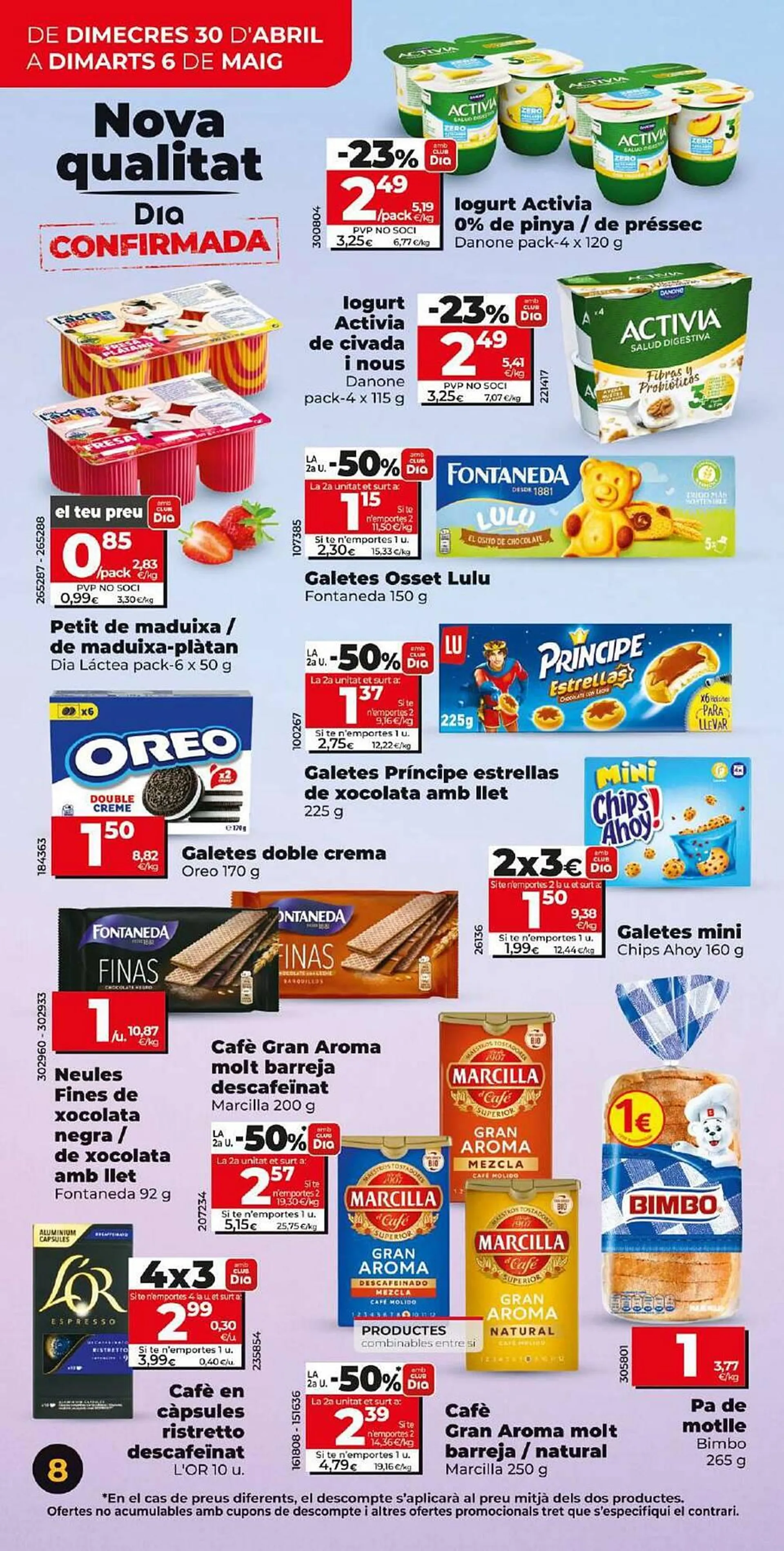 Catálogo de Folleto Dia 30 de abril al 6 de mayo 2025 - Página 8