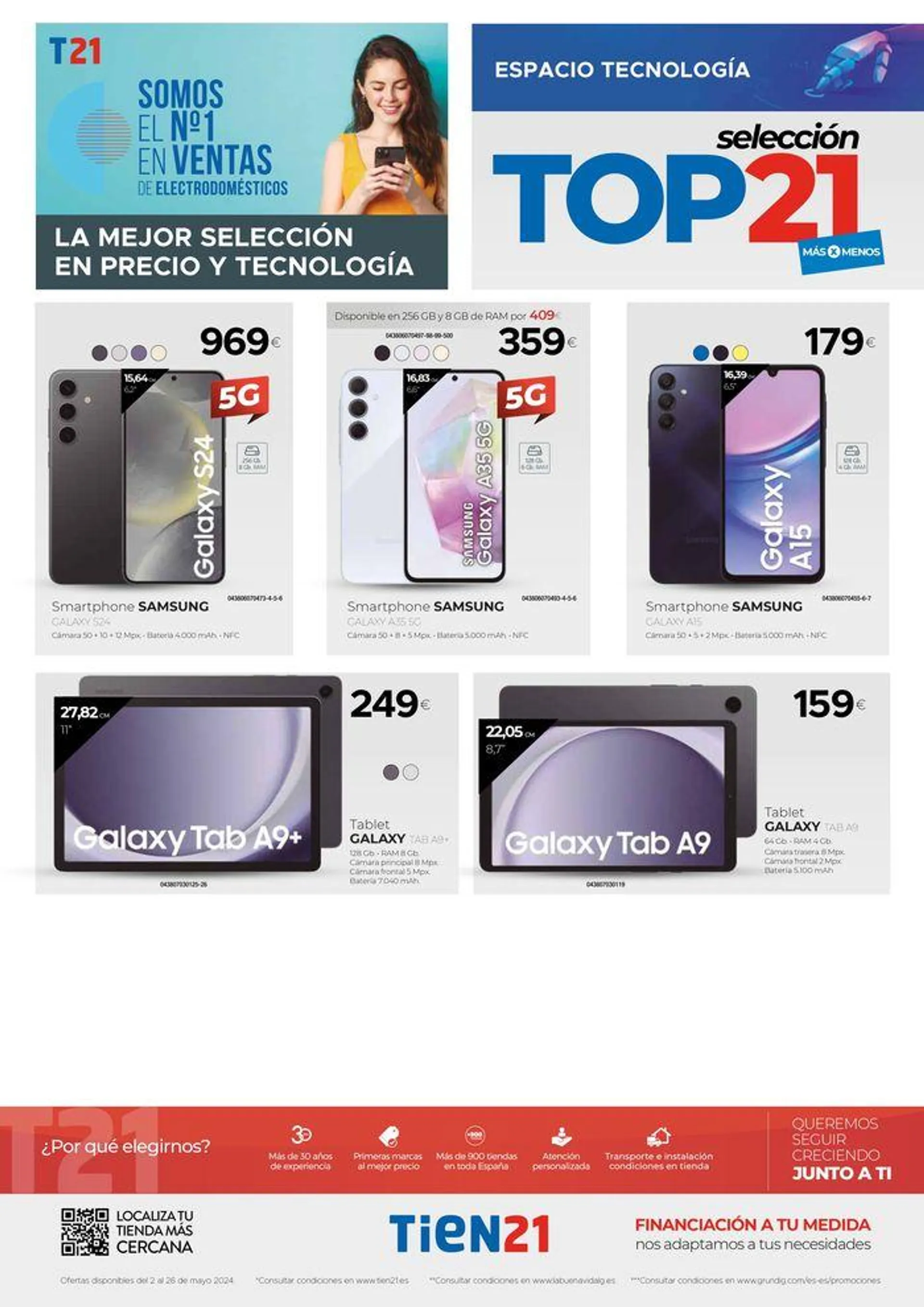 Catálogo de Folleto especial Mayo "TOP21" 3 de mayo al 26 de mayo 2024 - Página 8