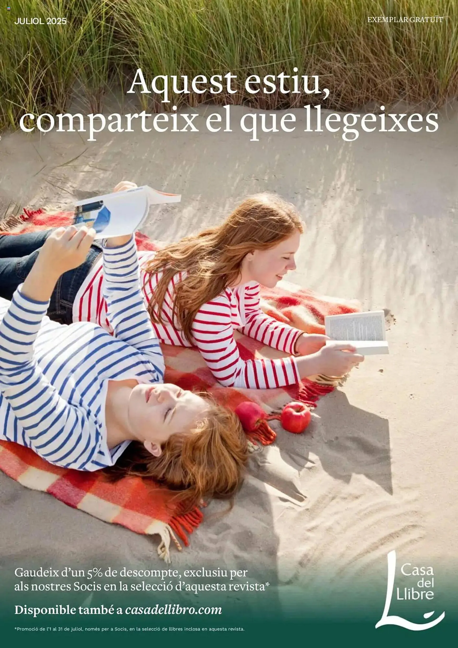 Catálogo de Folleto Casa del Libro 1 de julio al 31 de julio 2025 - Página 1