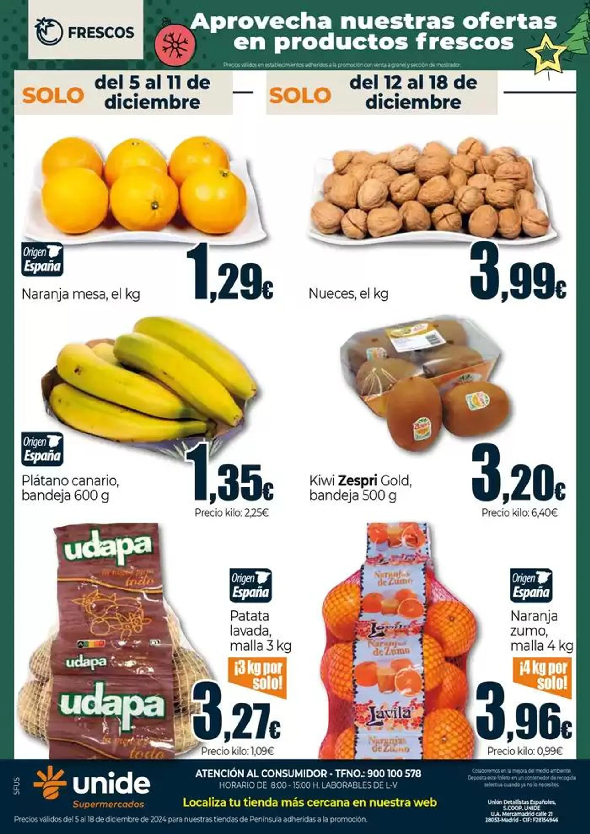 Catálogo de Navidad en UNIDE Supermercados  5 de diciembre al 18 de diciembre 2024 - Página 4