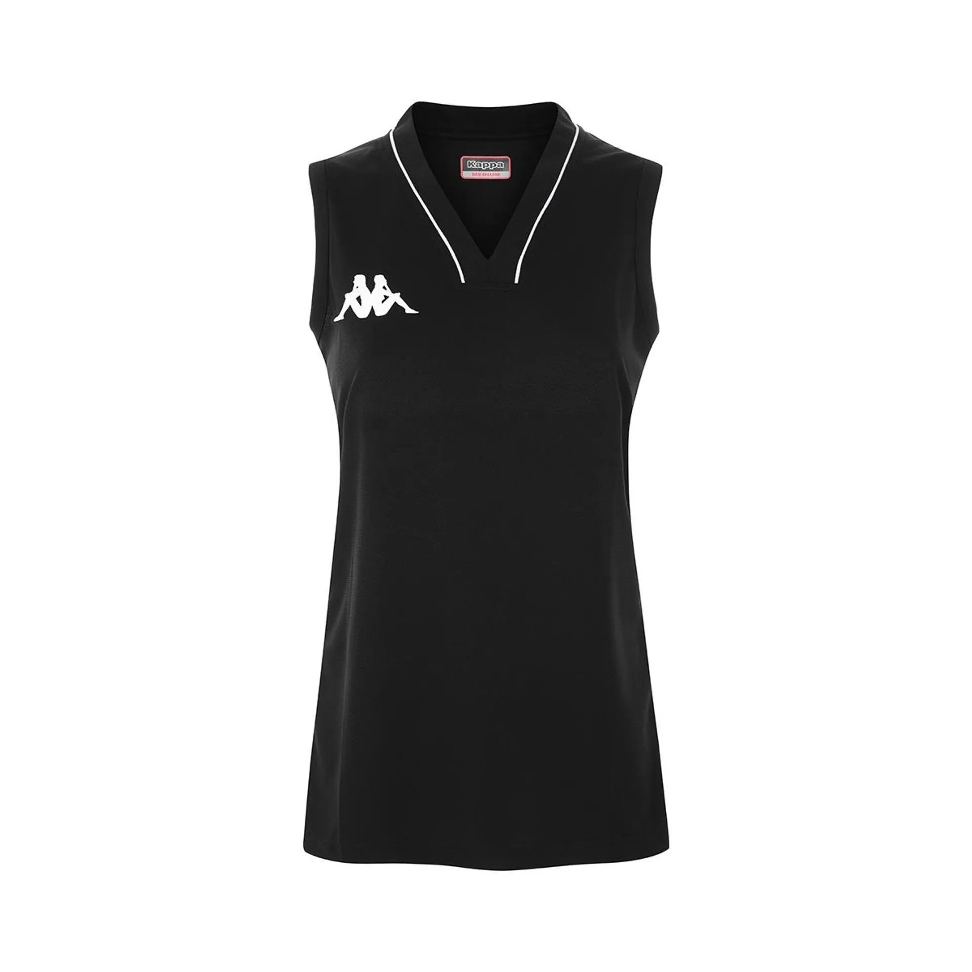 Camiseta de juego Basket Caira Negro Mujer