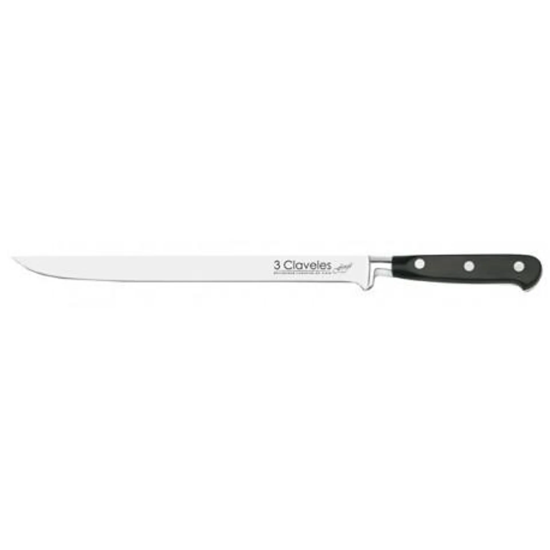 CUCHILLO JAMONERO 3 CLAVELES