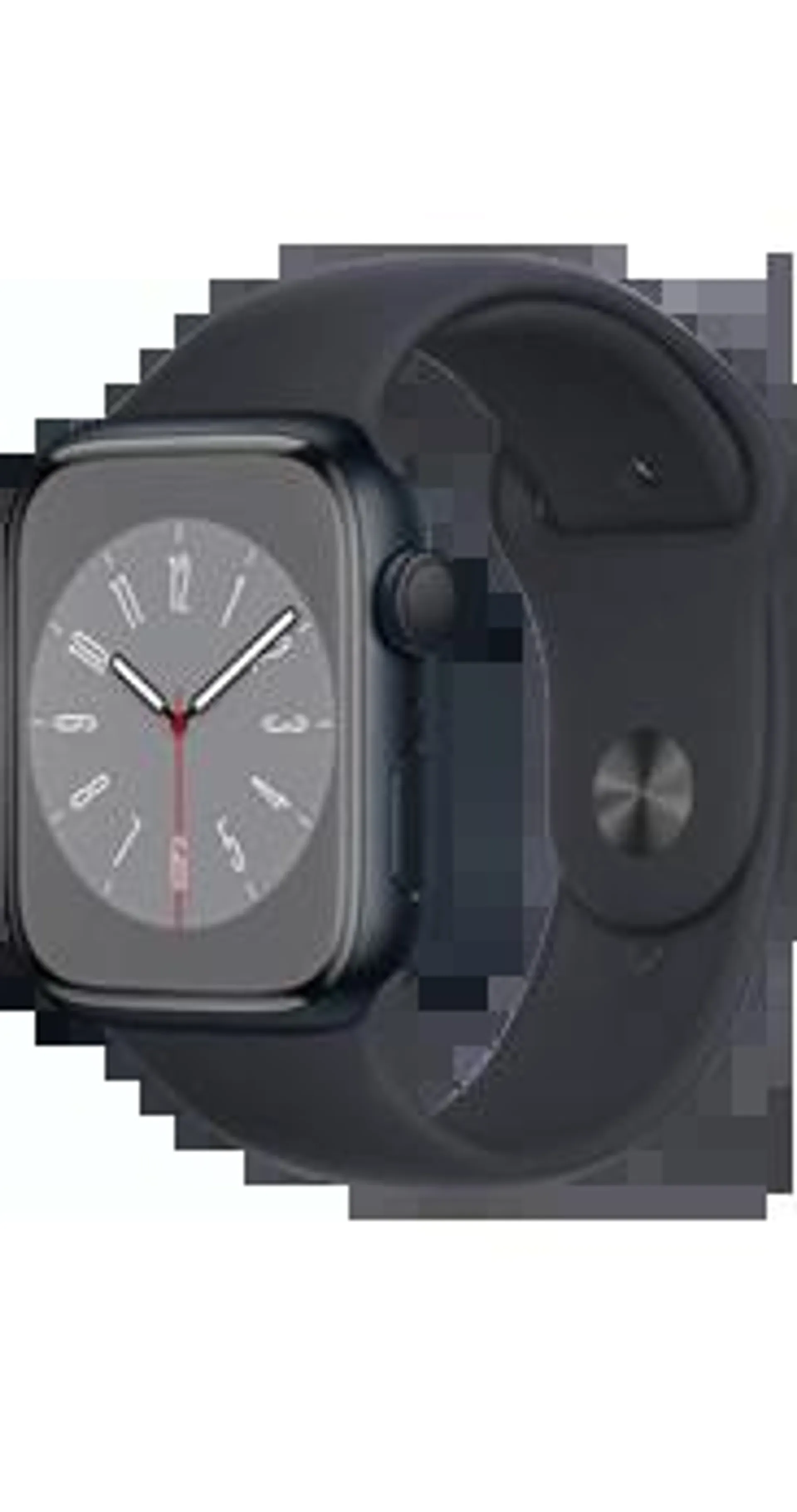 Apple Watch Series 8 GPS 45 mm aluminio y correa deportiva