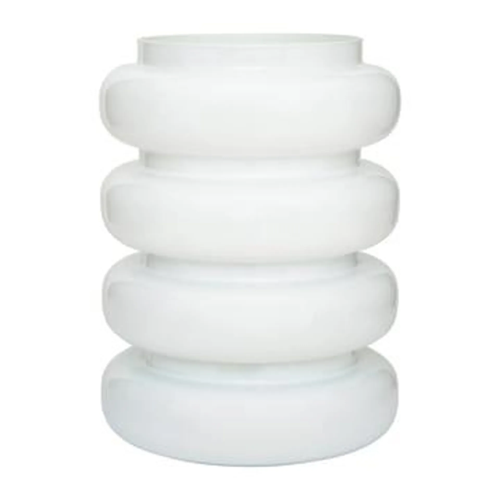 Bulb vase 25 cm White