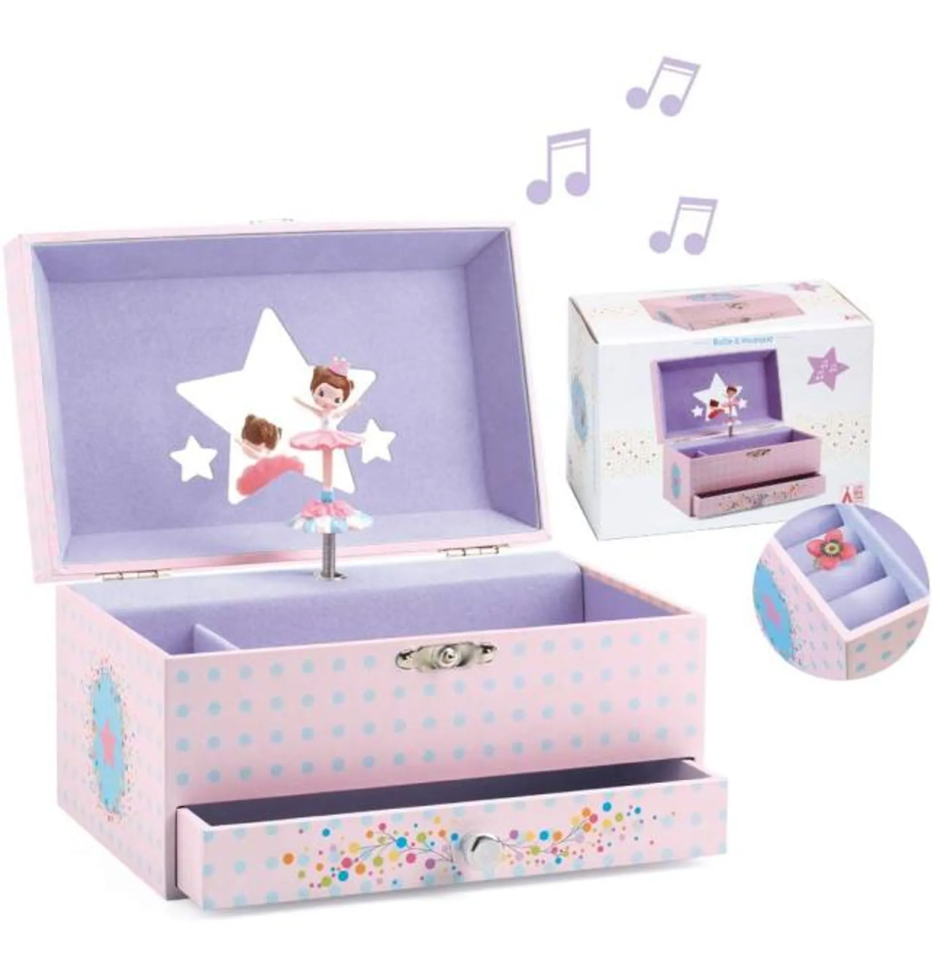 CAJA MUSICAL BAILARINA DJECO