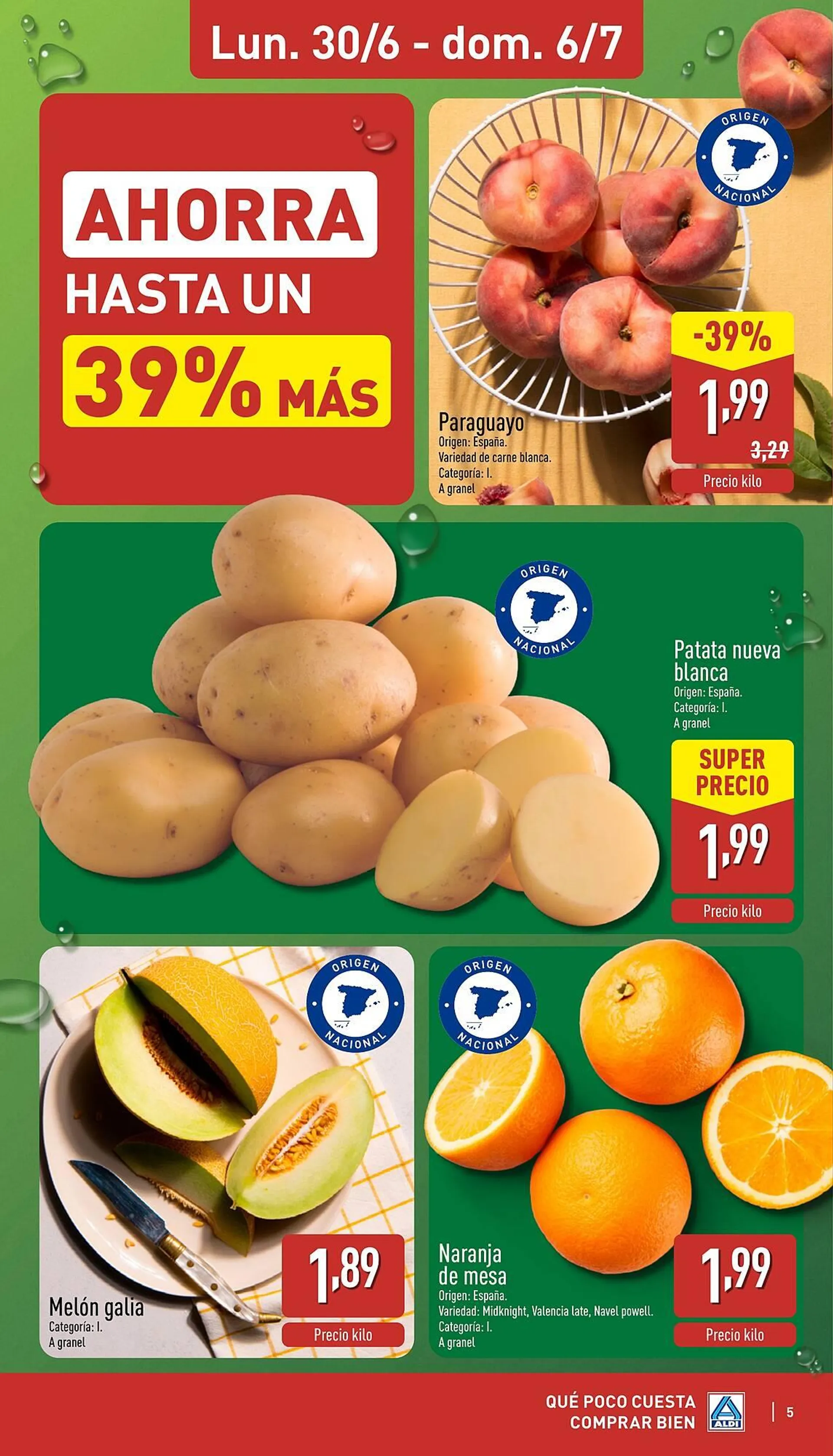 Catálogo de Folleto ALDI 30 de junio al 6 de julio 2025 - Página 5
