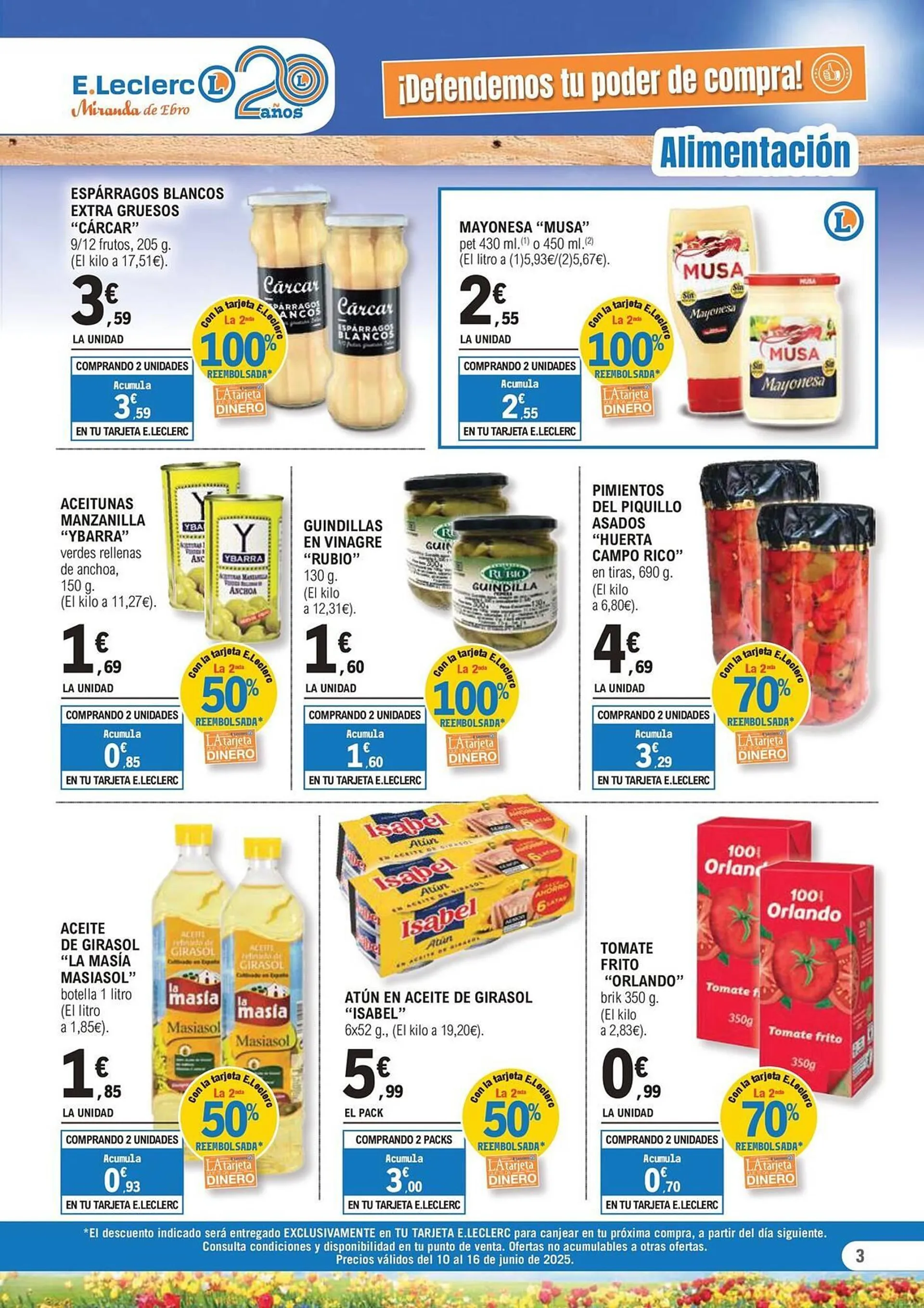 Catálogo de Folleto E.Leclerc 11 de junio al 16 de junio 2025 - Página 3