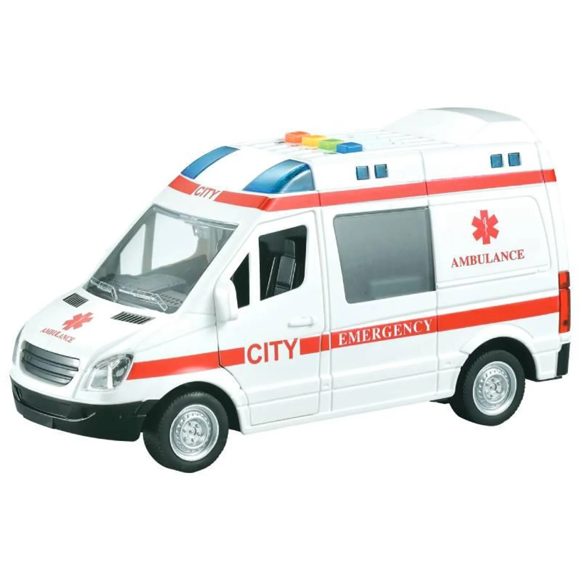 Vehículo Ambulancia con Luz y Sonido