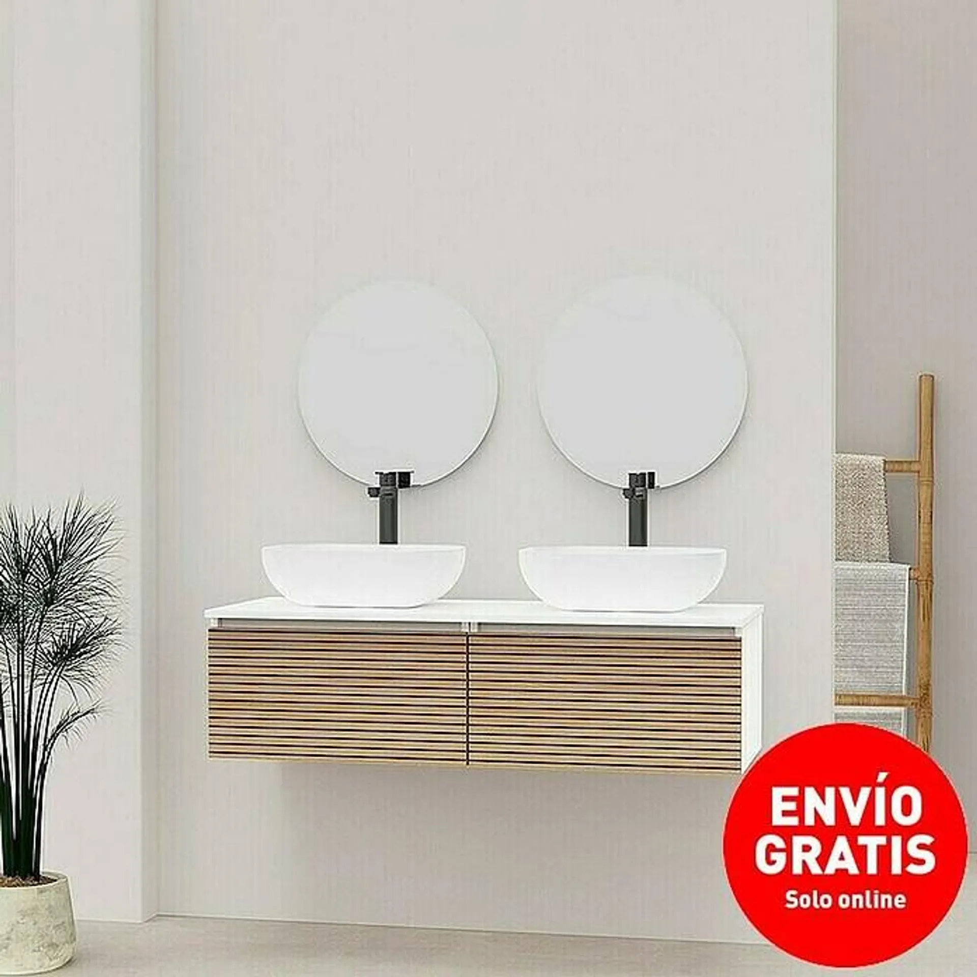 Conjunto de mueble de baño Osaka Top 1C