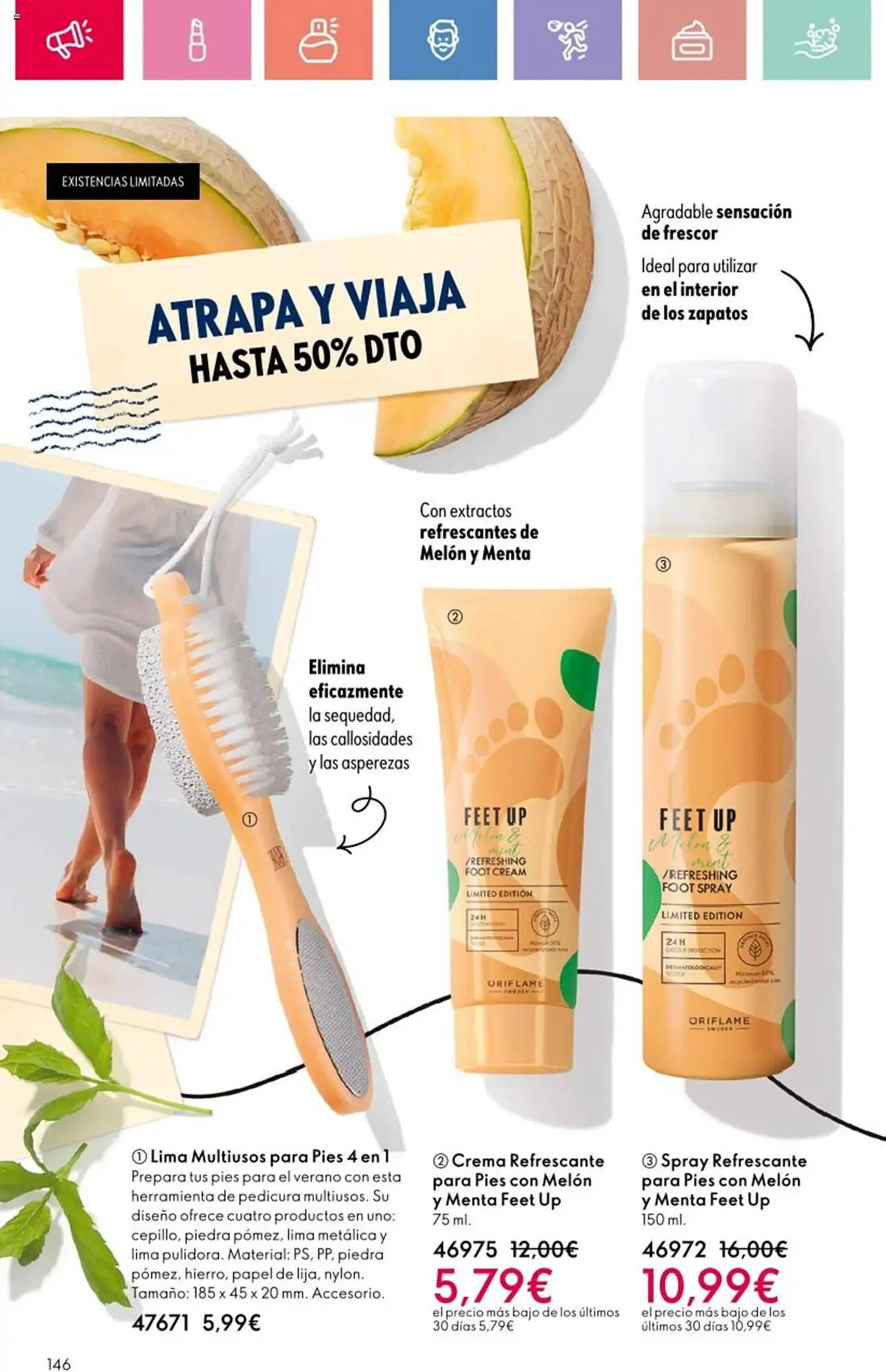 Catálogo de Folleto Oriflame 22 de junio al 12 de julio 2025 - Página 146