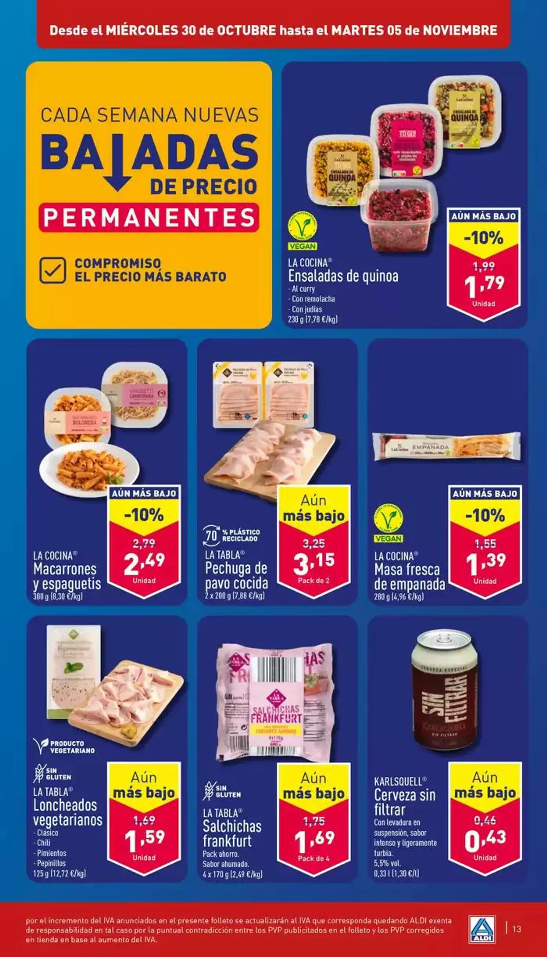 Catálogo de ¡Así de fácil, así de Aldi 30 de octubre al 5 de noviembre 2024 - Página 13