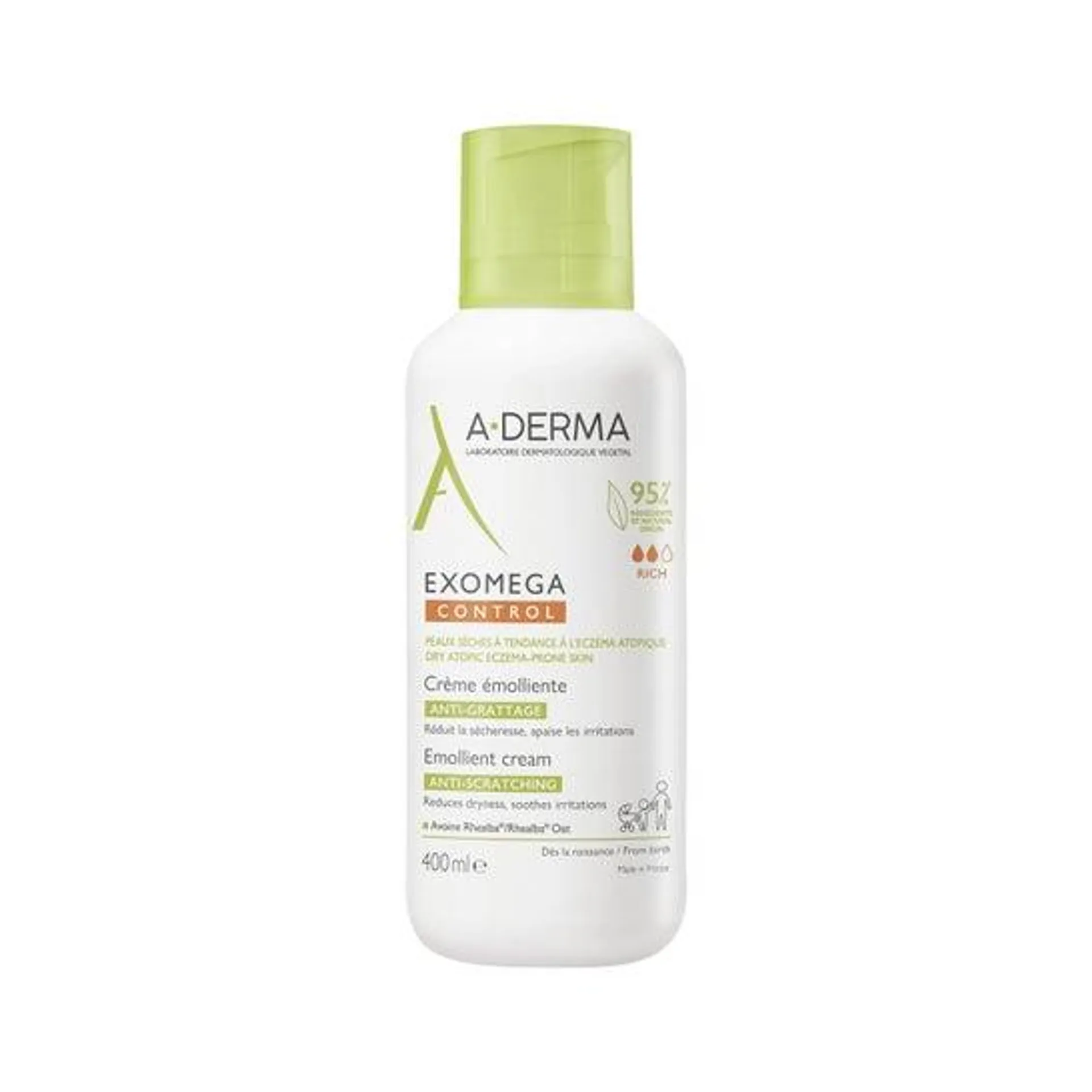 A-Derma Exomega Control Crema Emoliente 400ml