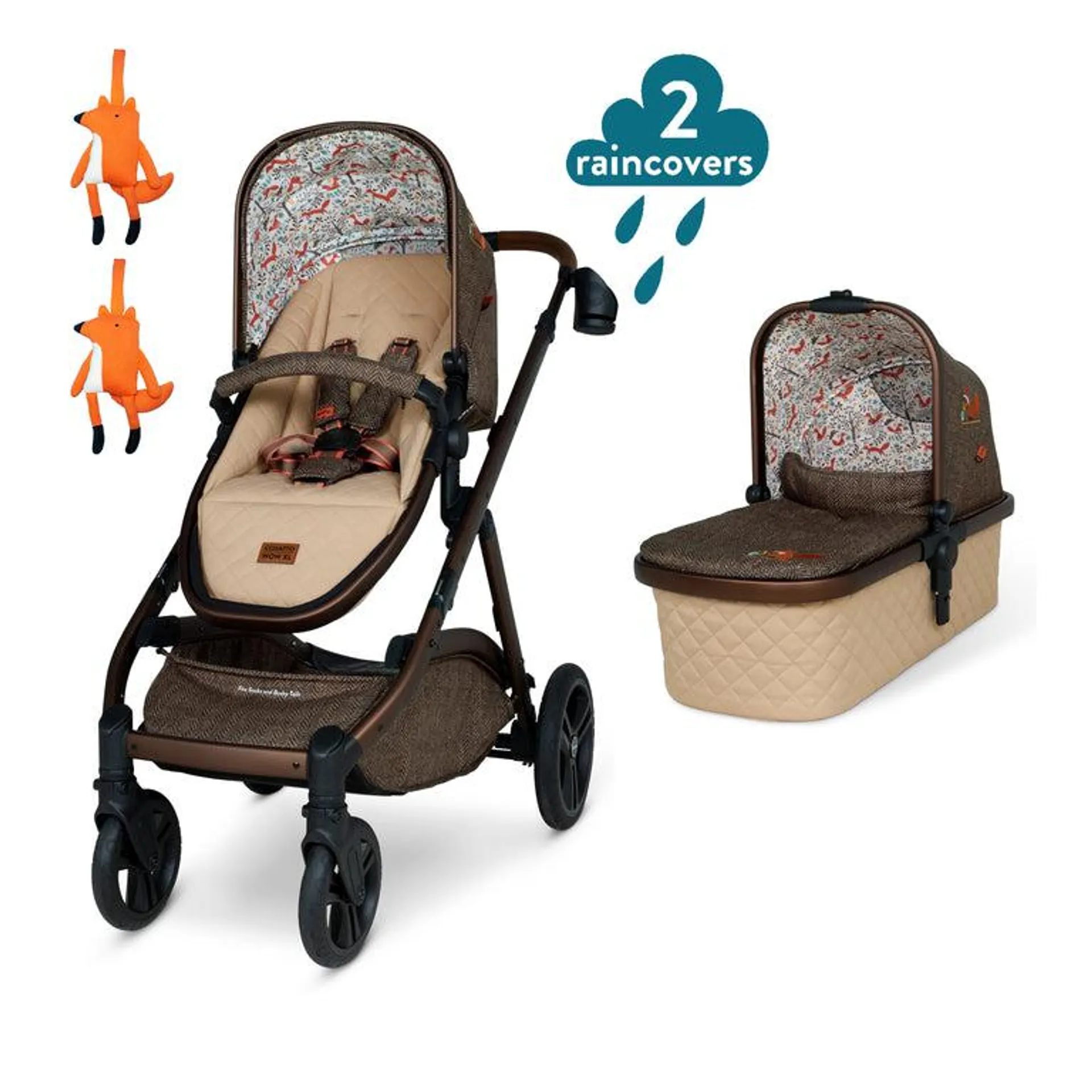 Pack Wow XL con Carrito y Silla de Paseo - Foxford Hall