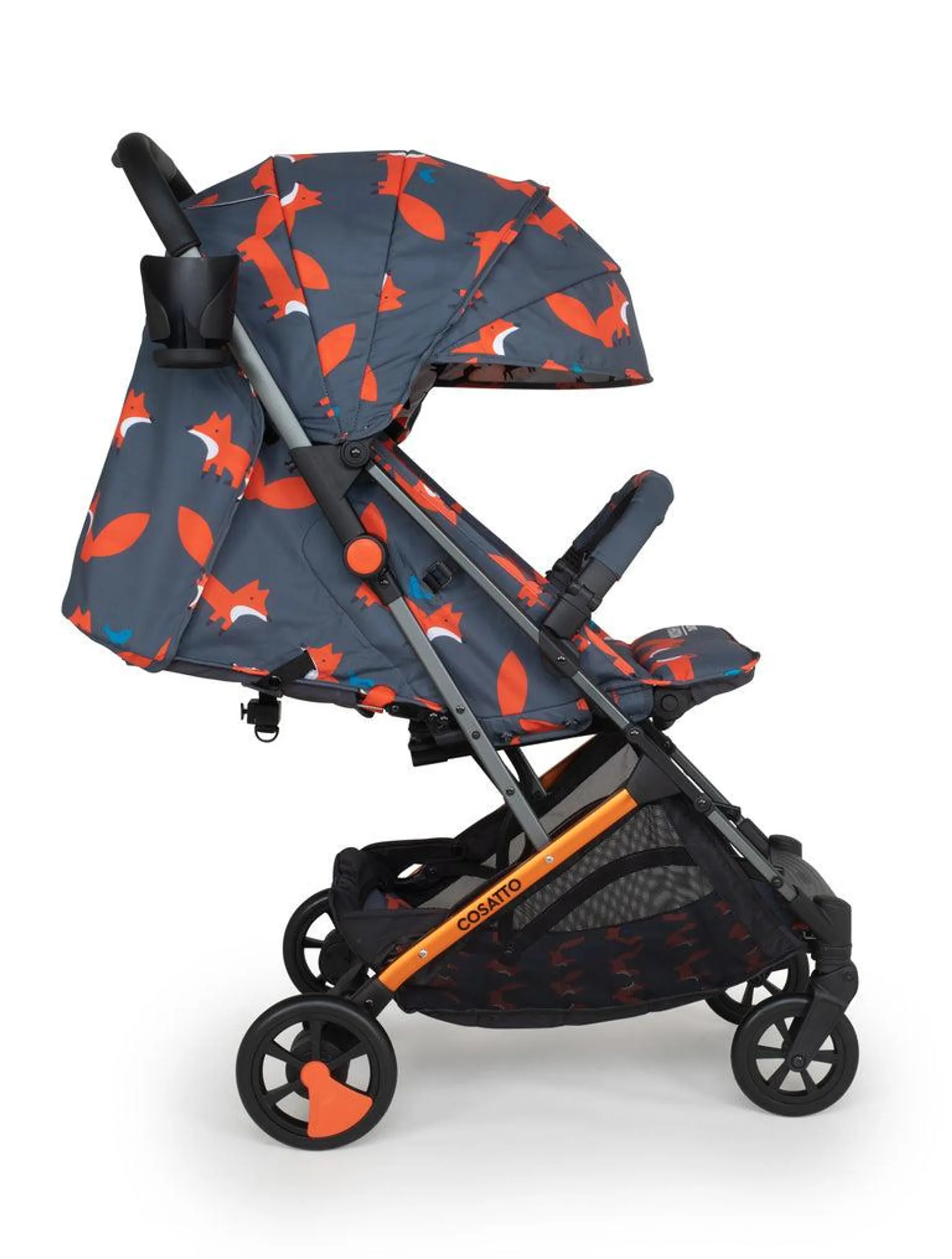 Silla de paseo Woosh 3 - Charcoal Mister Fox